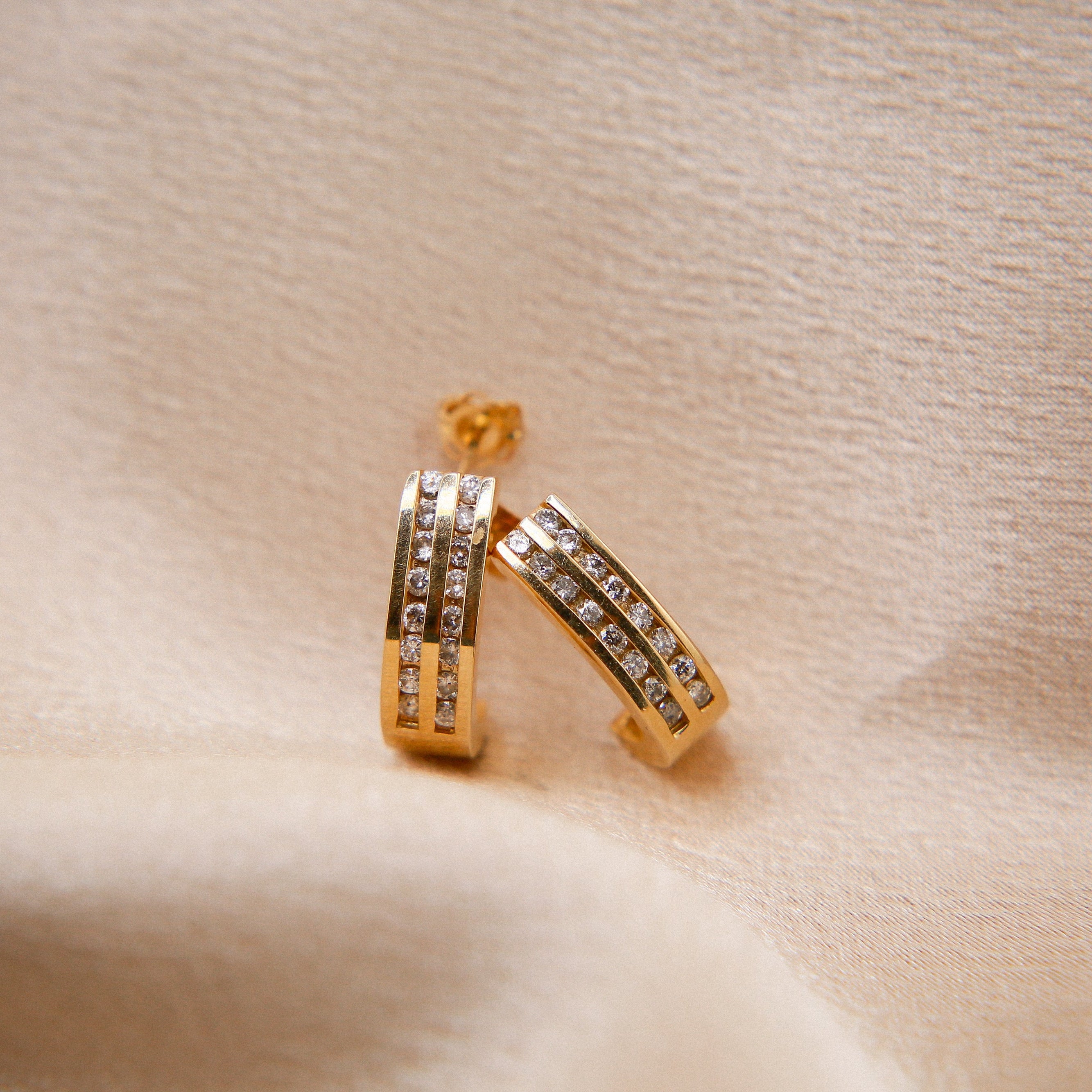 14k natural diamonds | Post