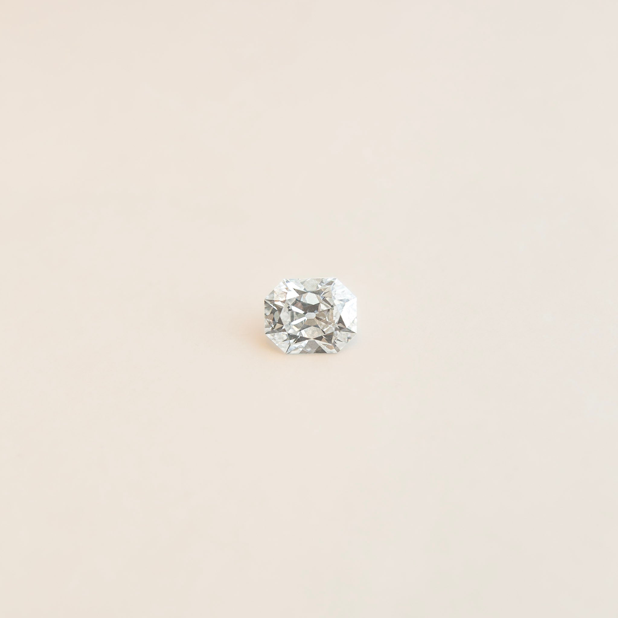 2.01ct Octogon Empress Cut Lab Diamond