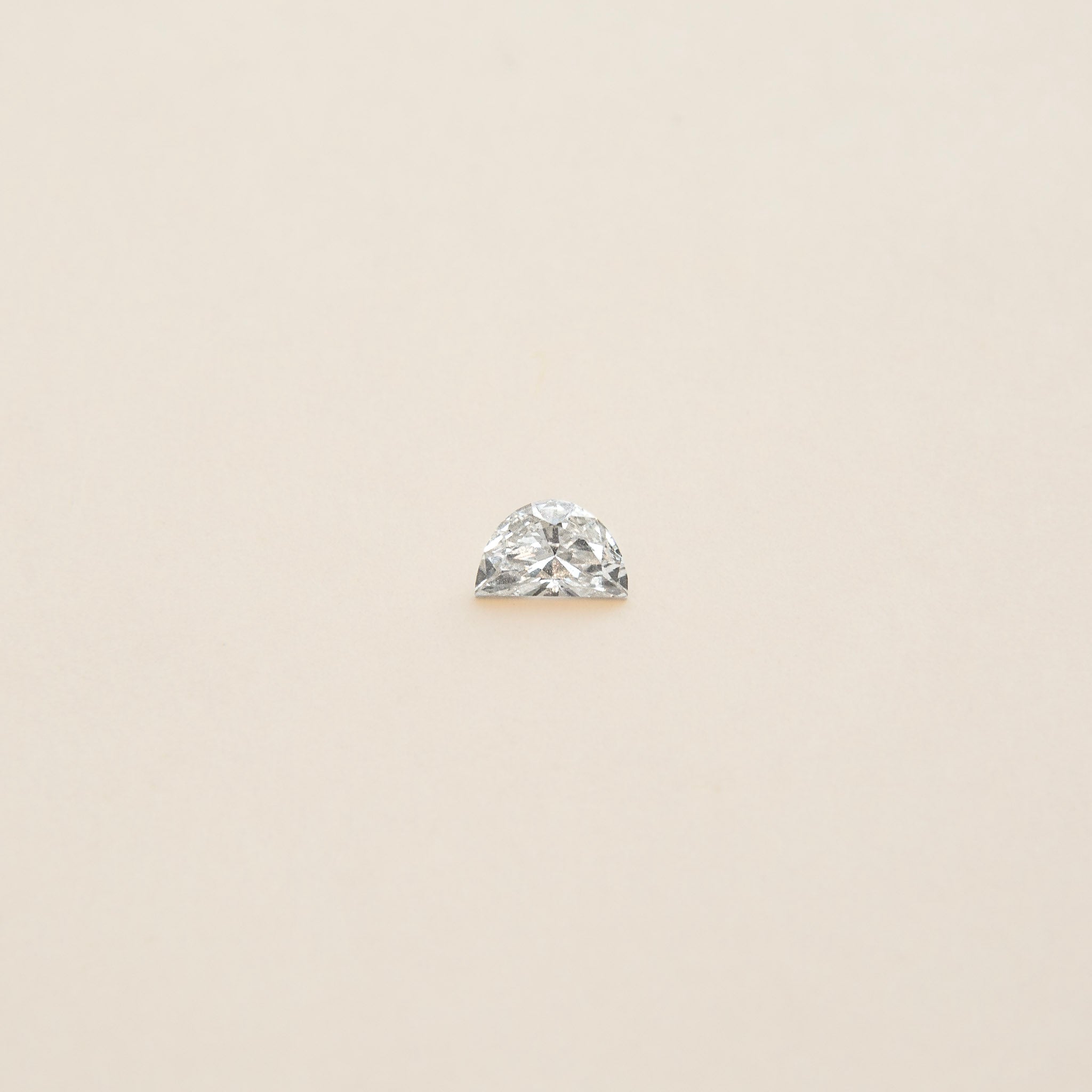 0.28ct Half Moon Lab Diamond
