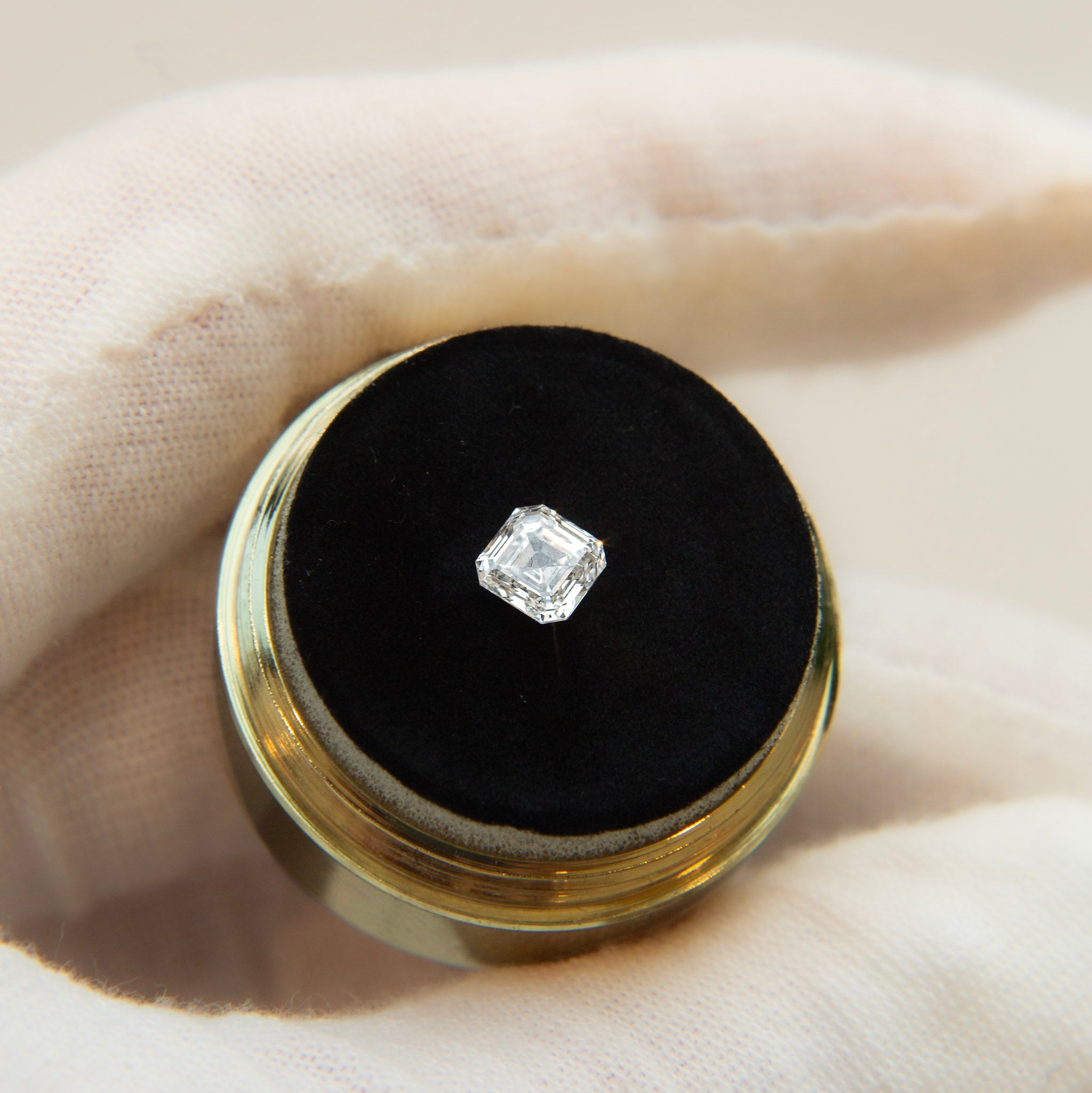 0.7ct Asscher Lab Diamond