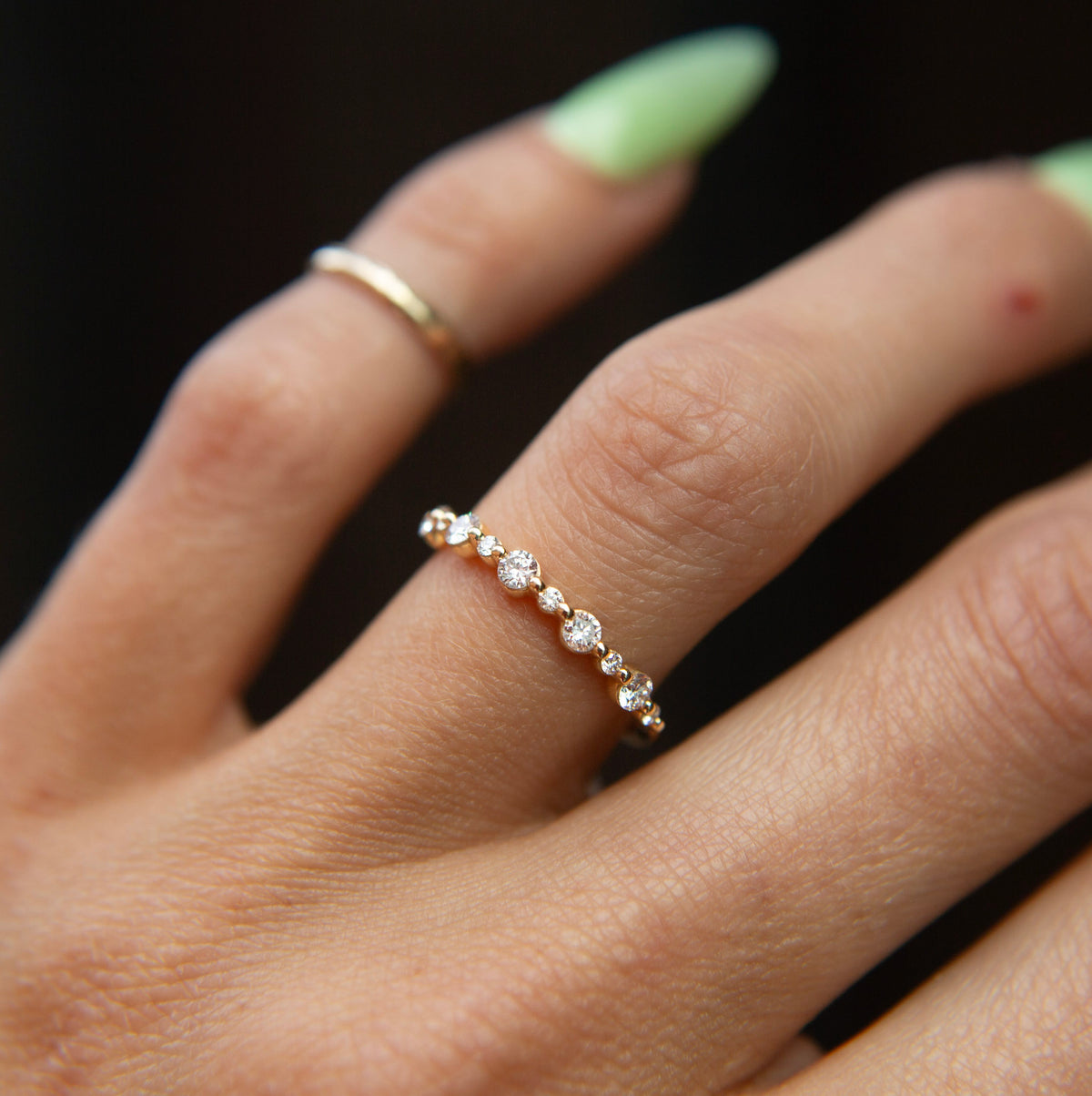 14K Yellow Gold 3/8 CTW Lab-Grown Diamond Anniversary Band | Made to Order