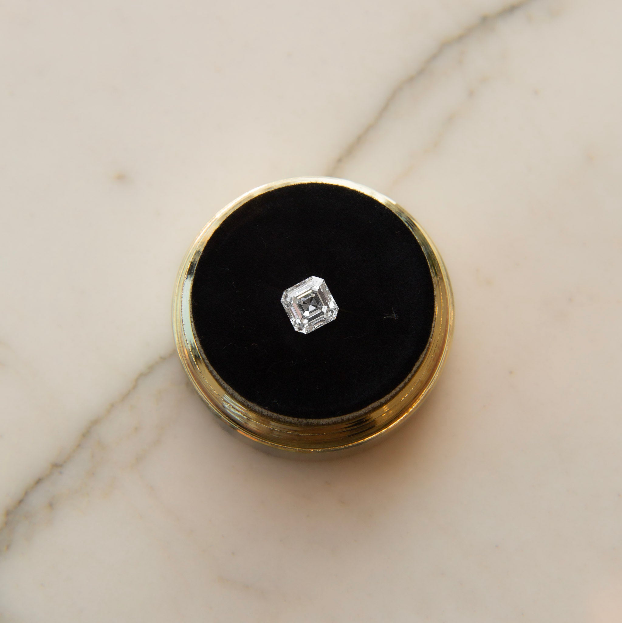 0.7ct Asscher Lab Diamond