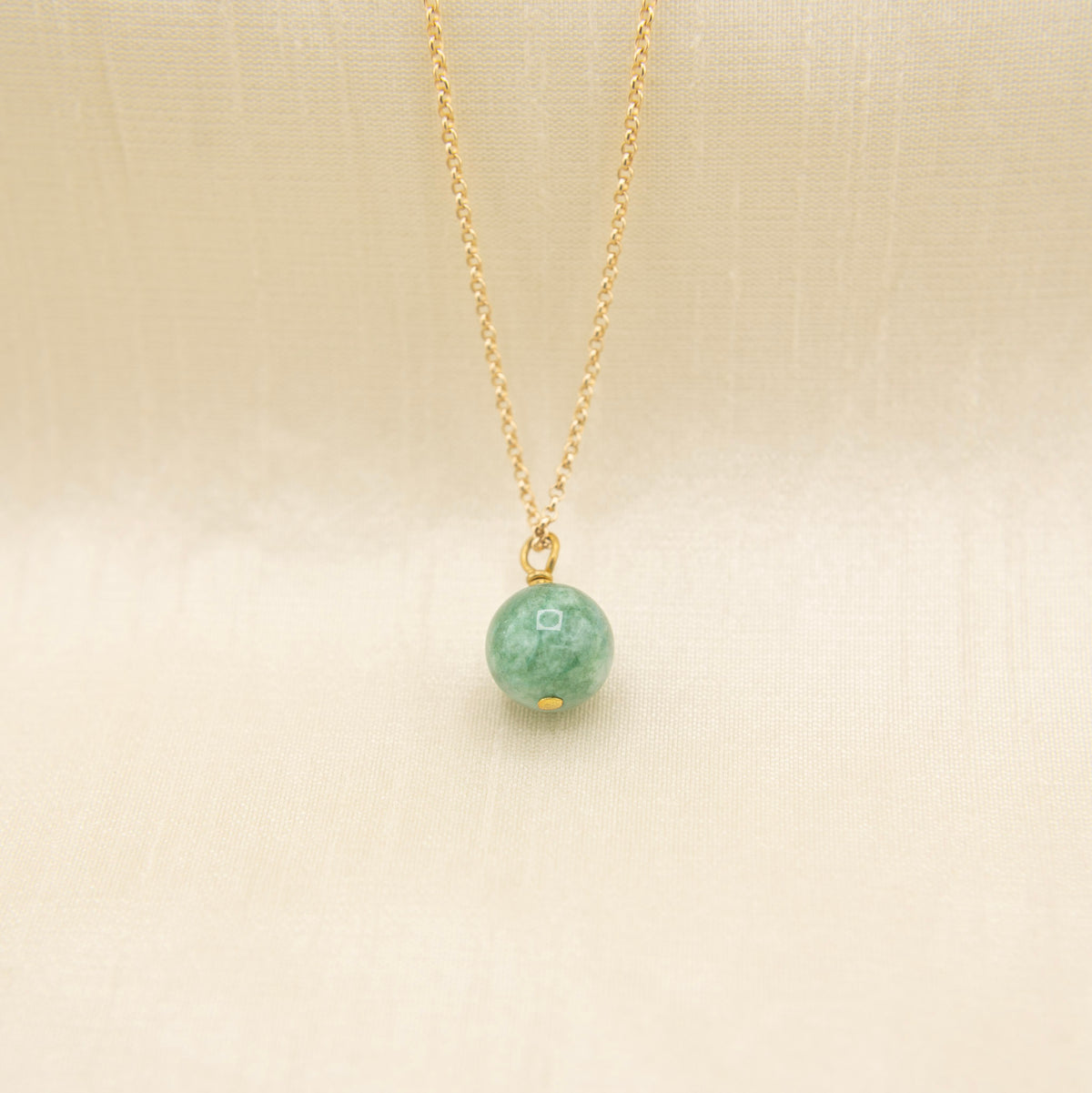 Naomi stone charm | Necklace | Demi-Fine