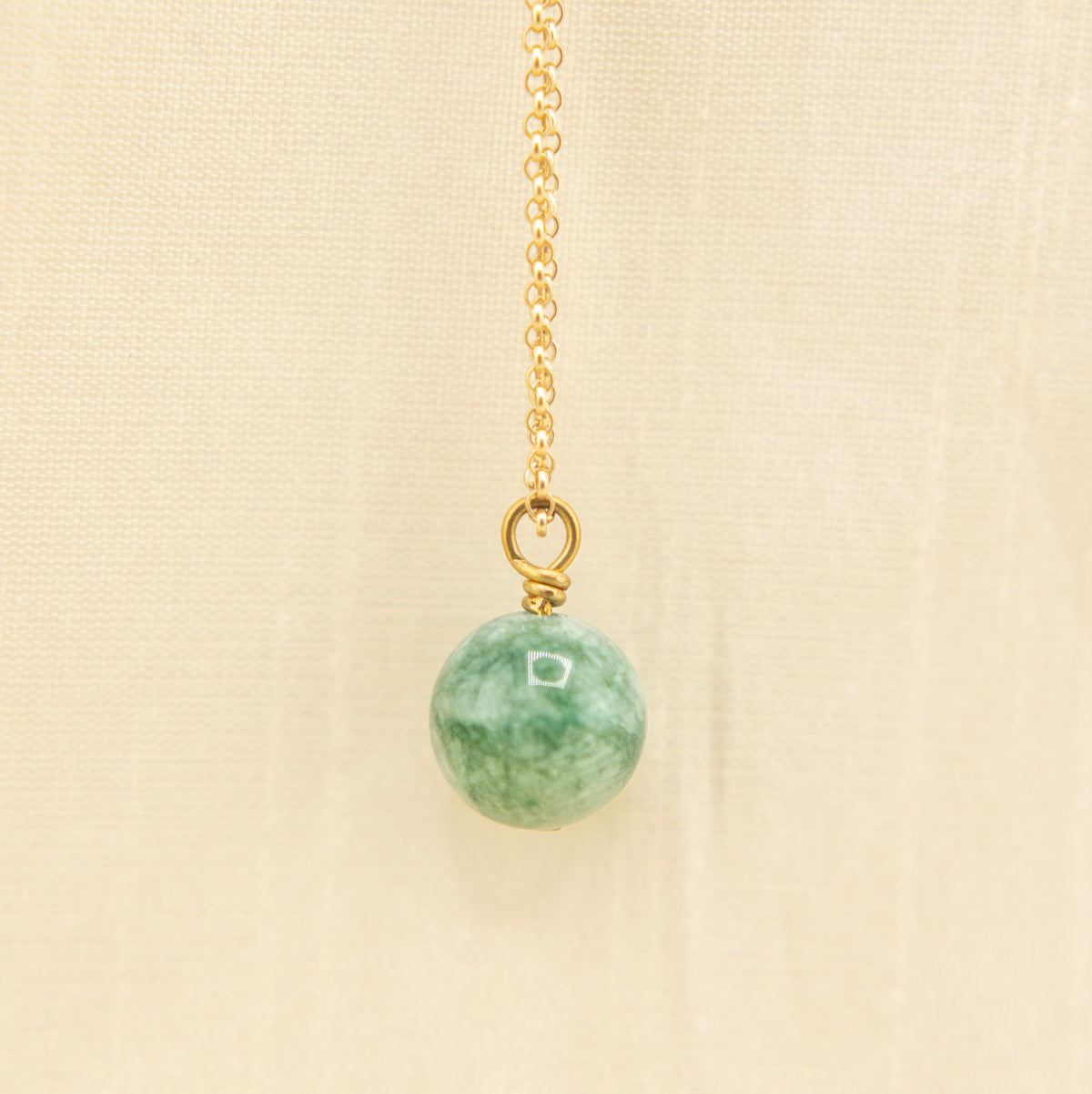 Naomi stone charm | Necklace | Demi-Fine