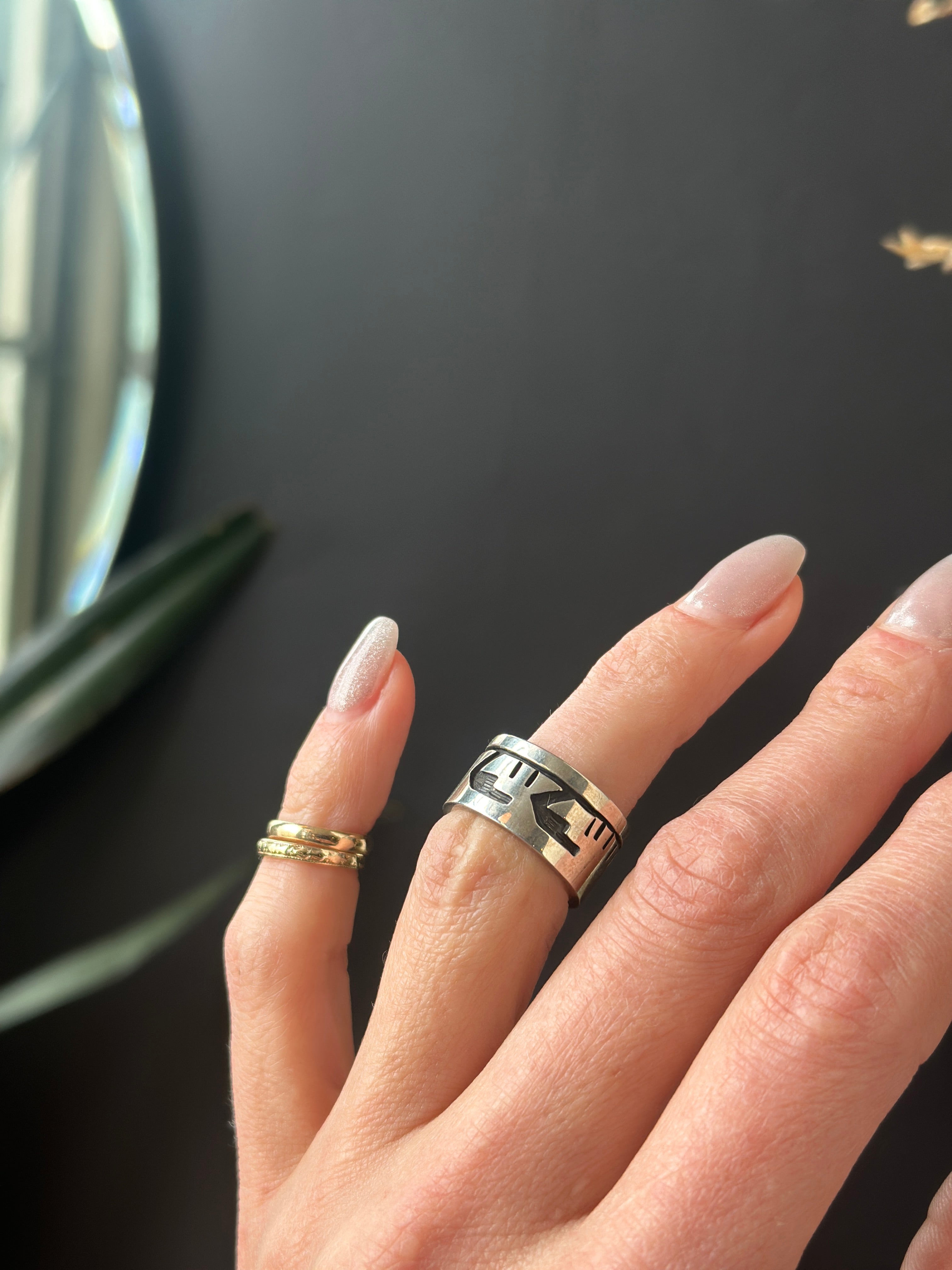 Vintage Hopi Silver Ring | Size 6