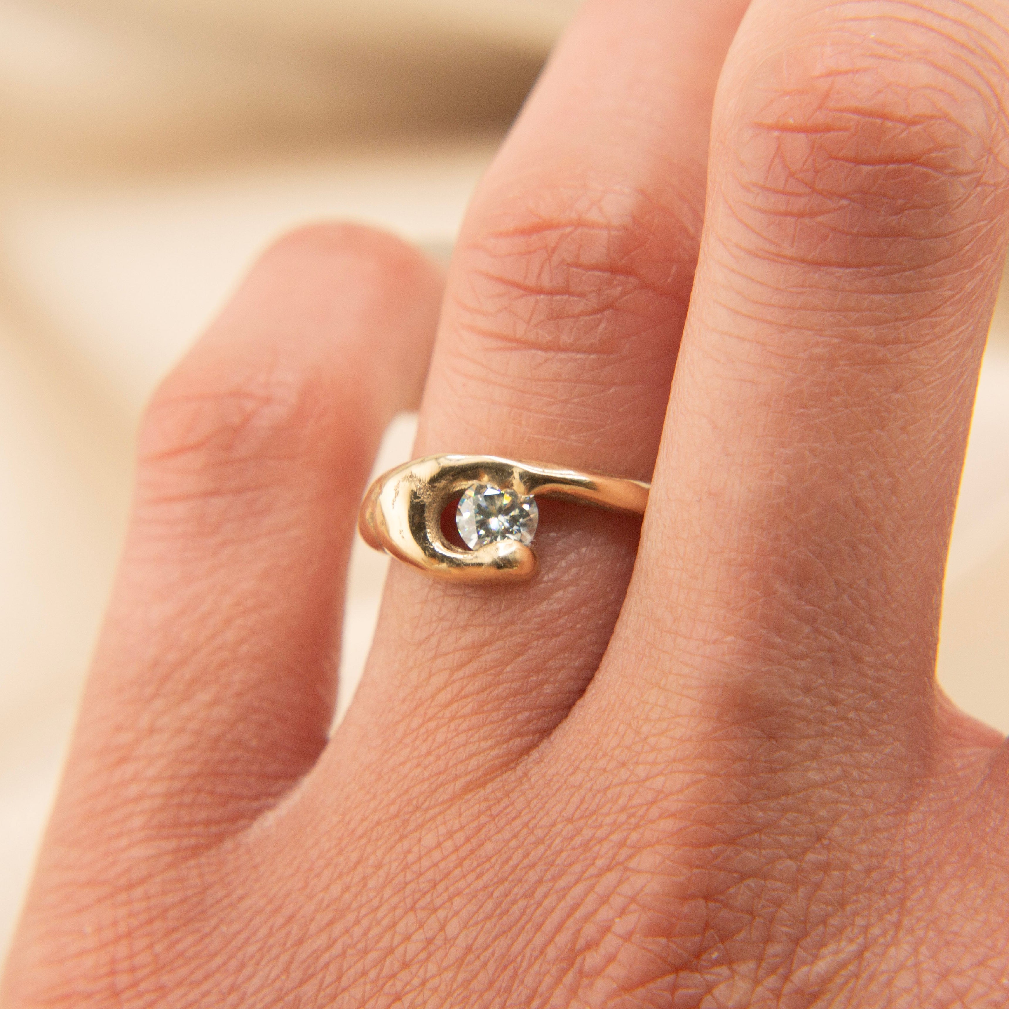 Lauren Landa Open Moissanite | sz 5.75