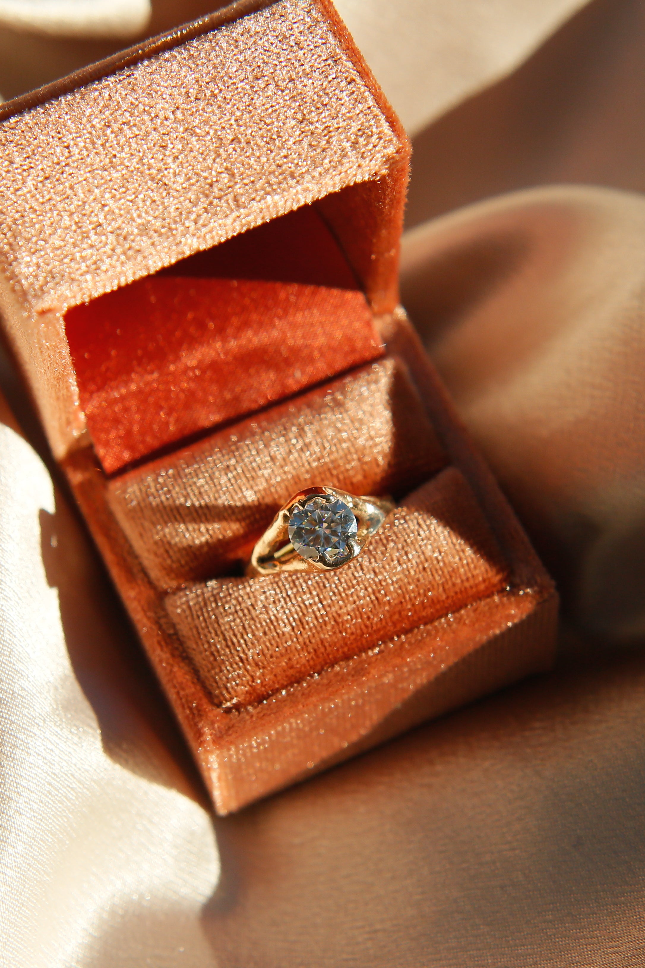 1.5ct Moissanite Freeform LL for Cival| sz 6.5