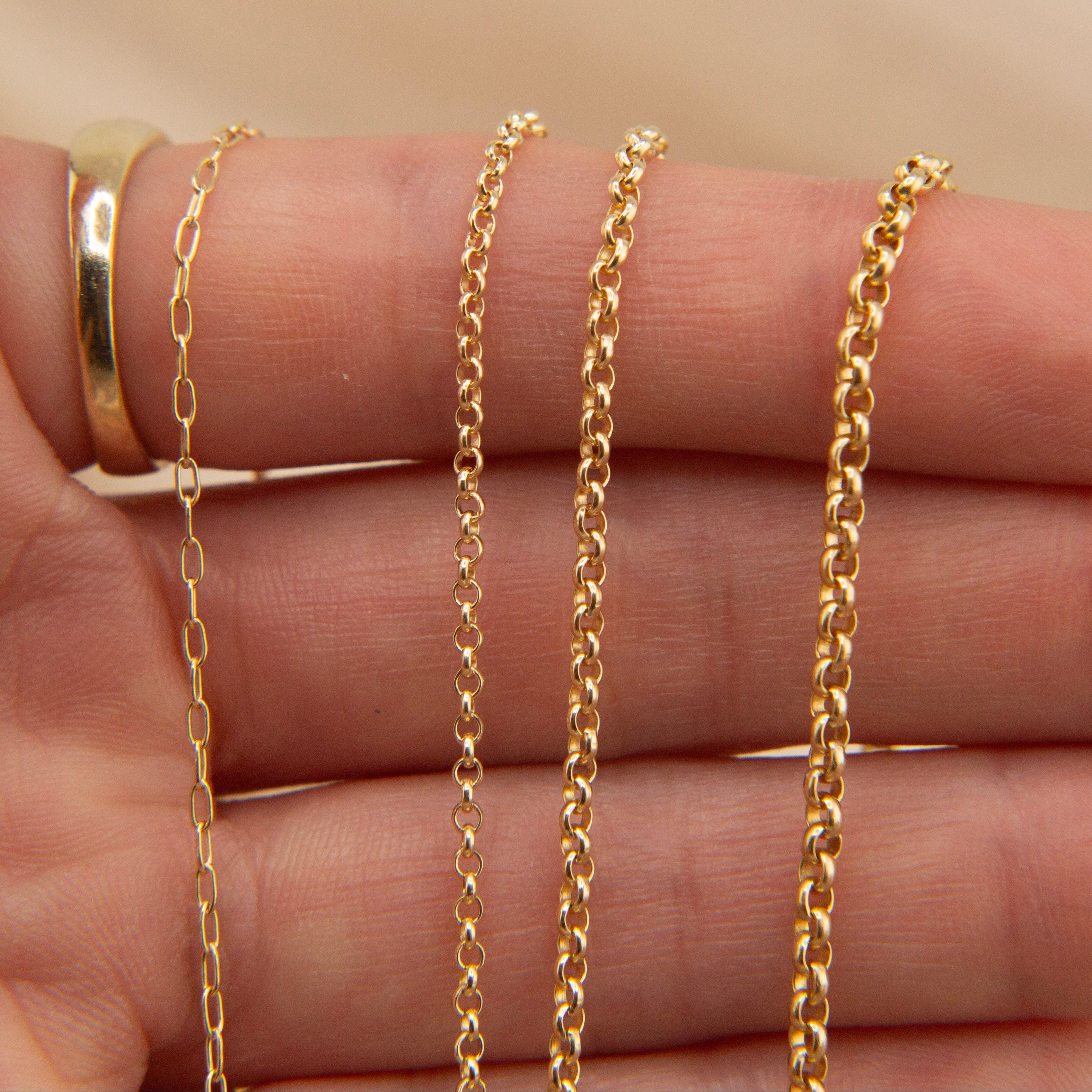 Single Gold Fill Chain