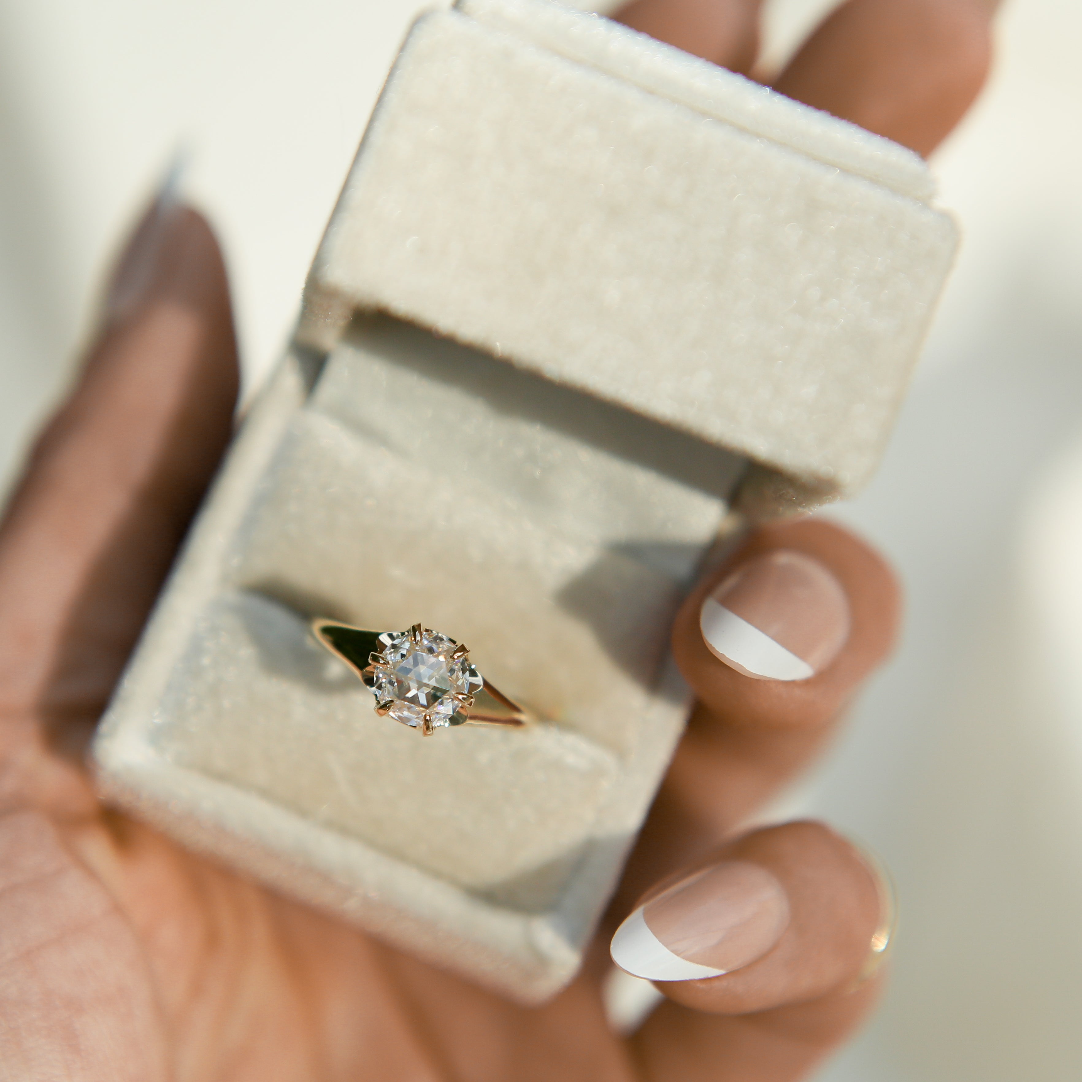 Amelia | 1.5 ct Double Rose Cut Round | sz 8