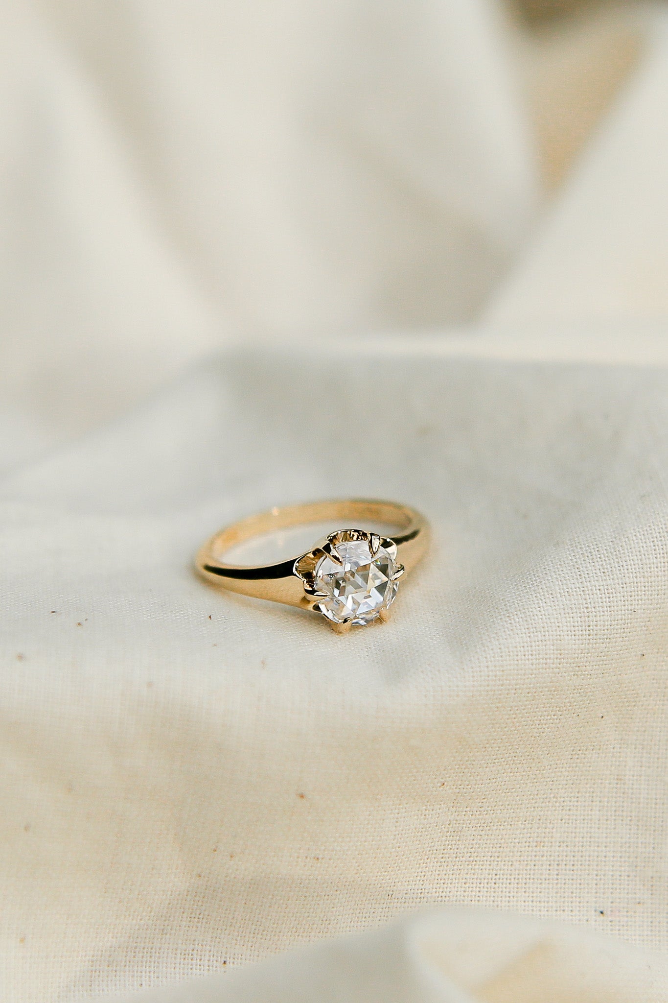 Amelia | 1.5 ct Double Rose Cut Round | sz 8