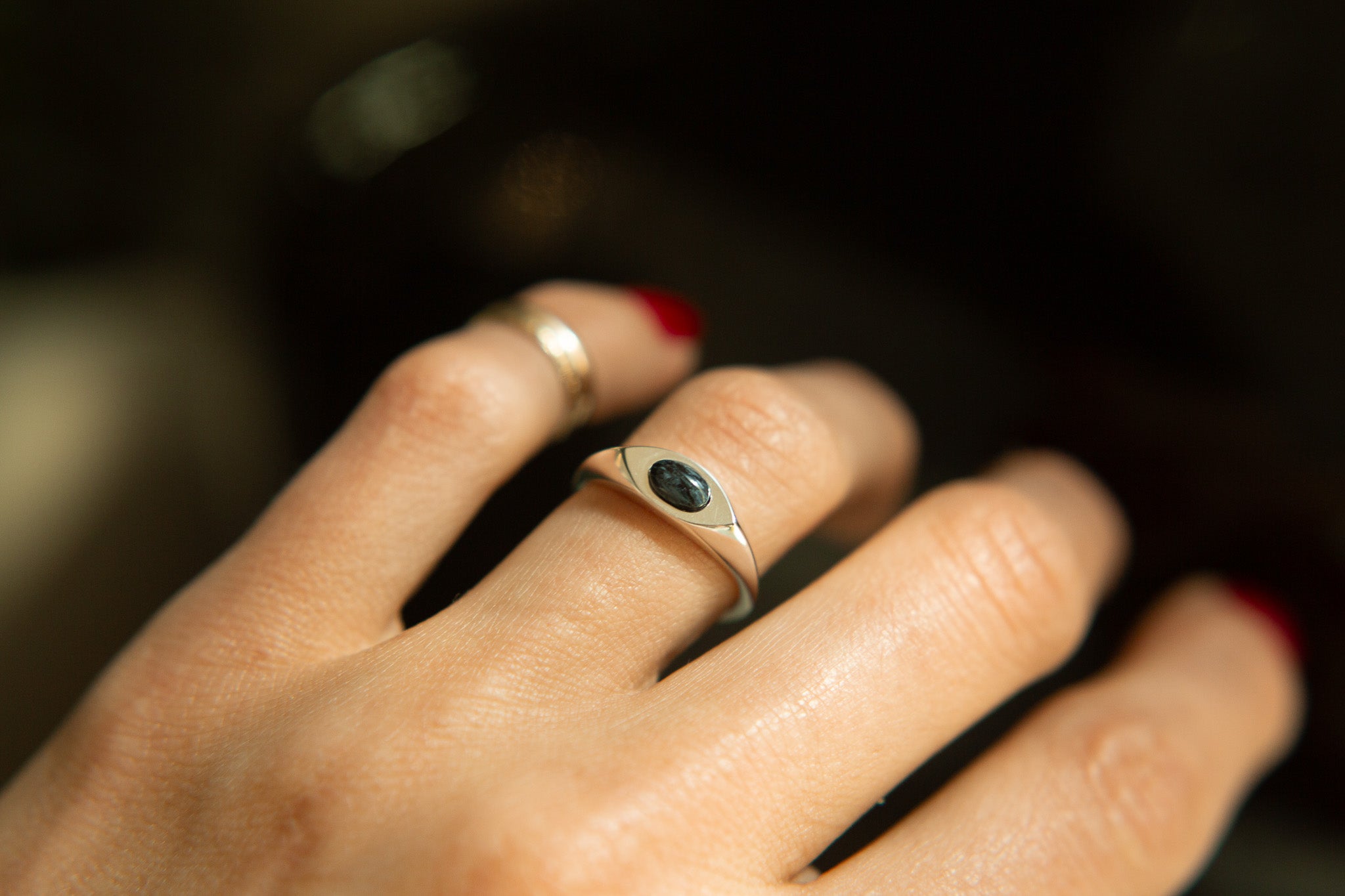 Kira Silver Red Agate | Ring