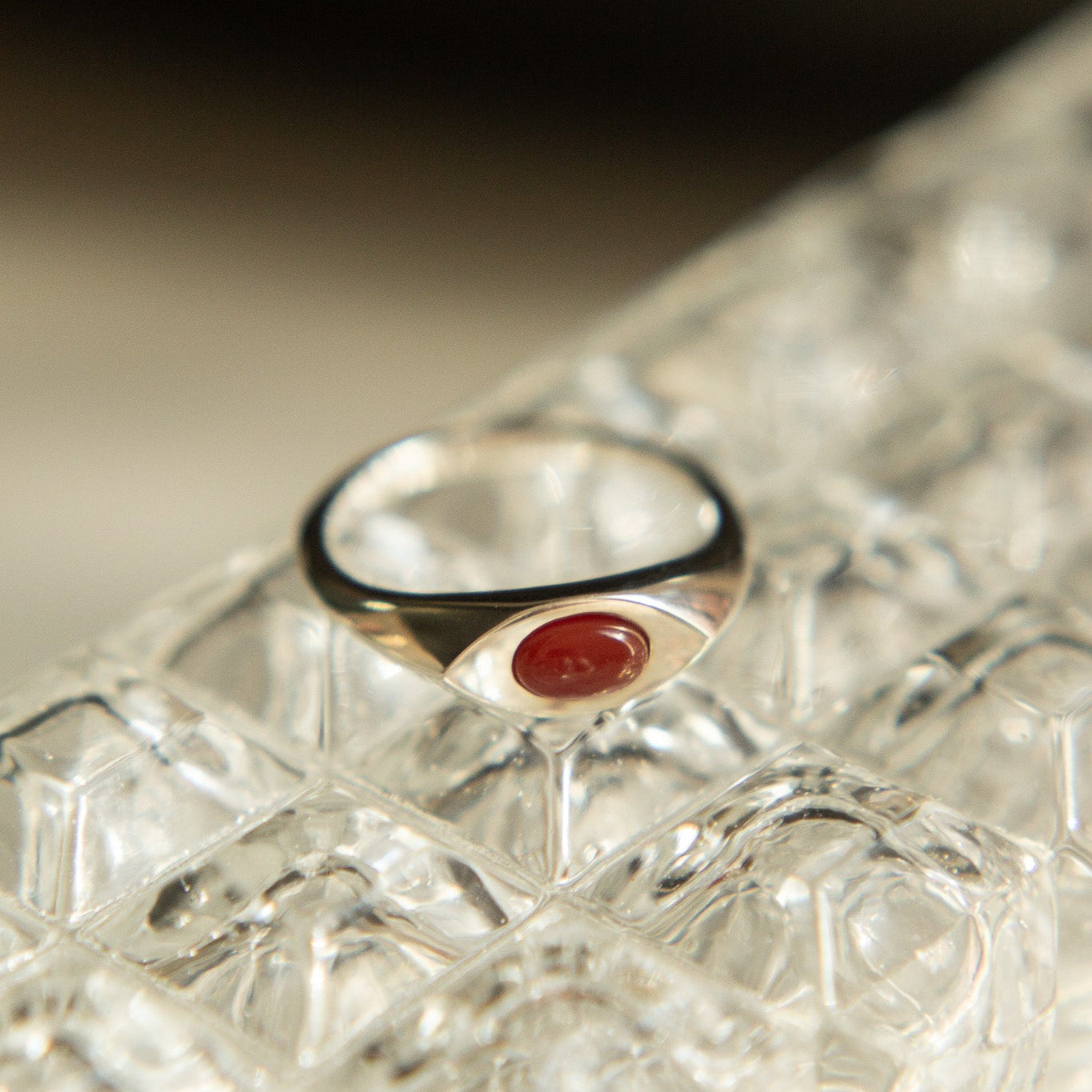 Kira Silver Red Agate | Ring