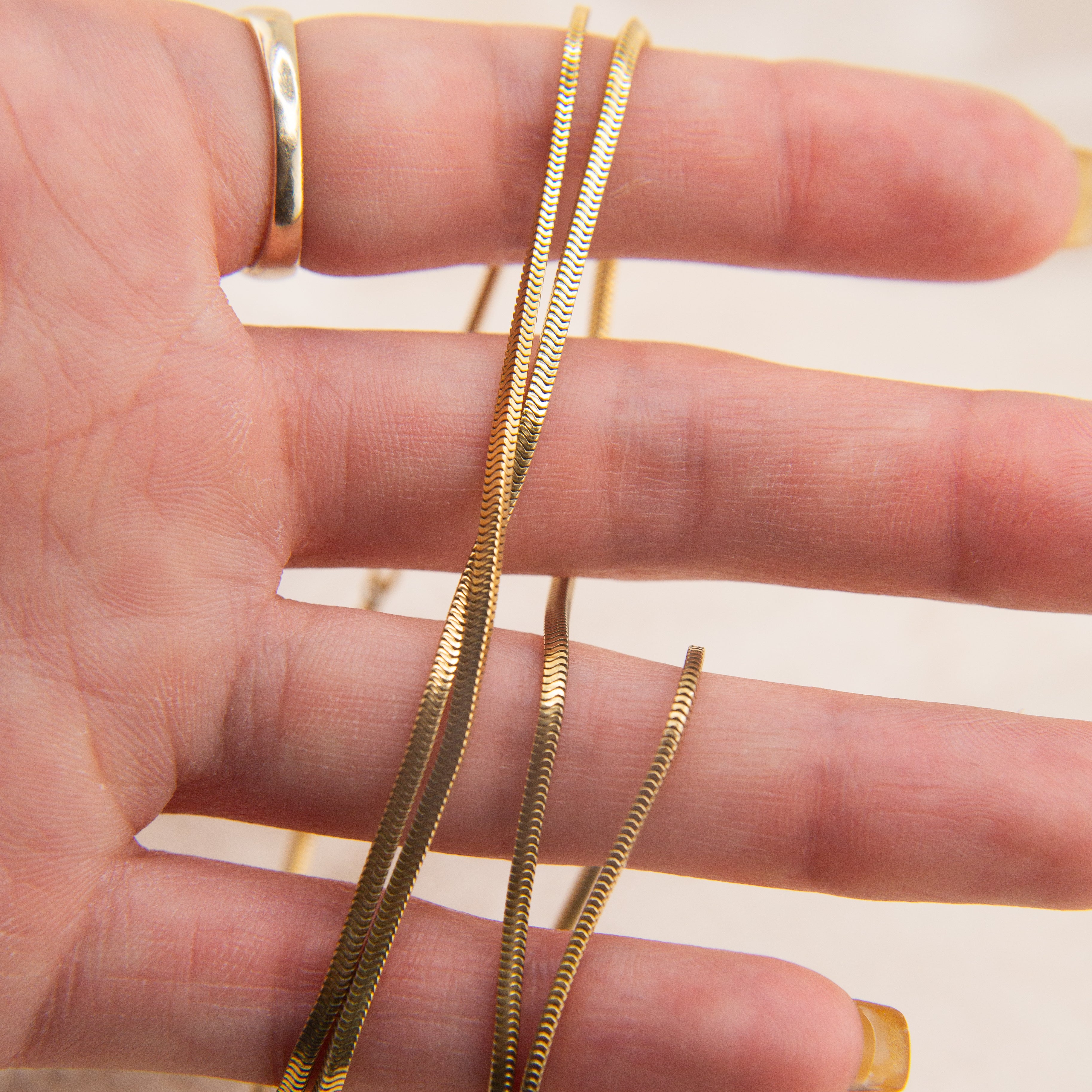Vintage Gold Fill Chains