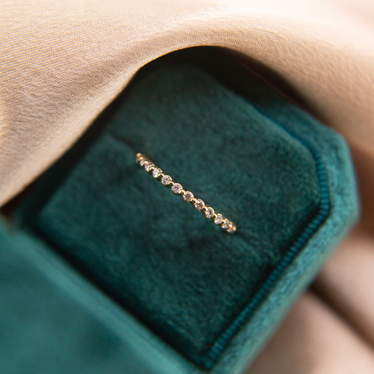 14K Yellow Gold 1/5 CTW Lab-Grown Diamond Anniversary Band | Made to Order