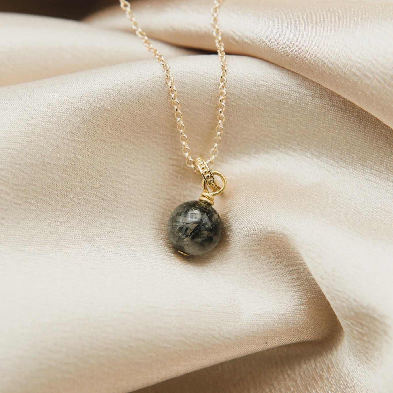 Fable Stone Pendant | 14k Gold Fill