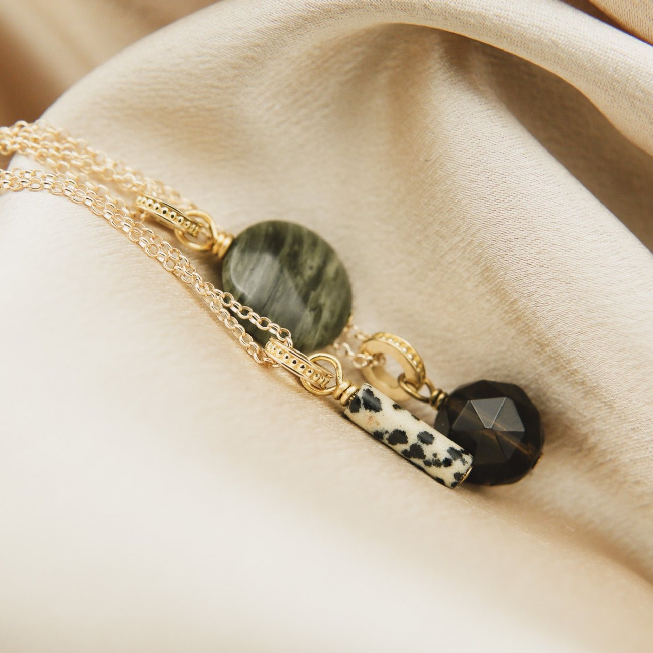 Fable Stone Pendant | 14k Gold Fill