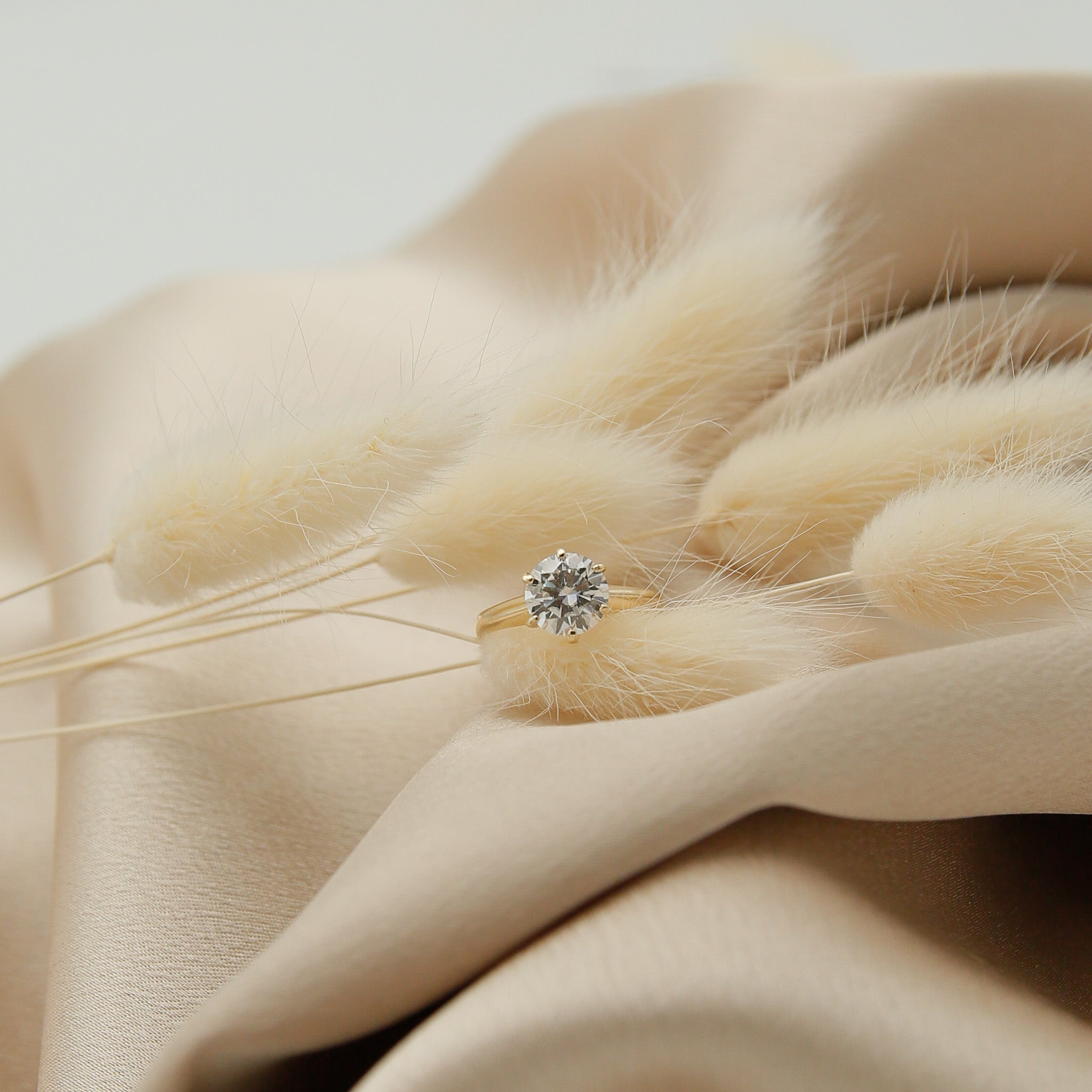 Vintage 1.5 ct Moissanite Solitaire | Sz 5.5