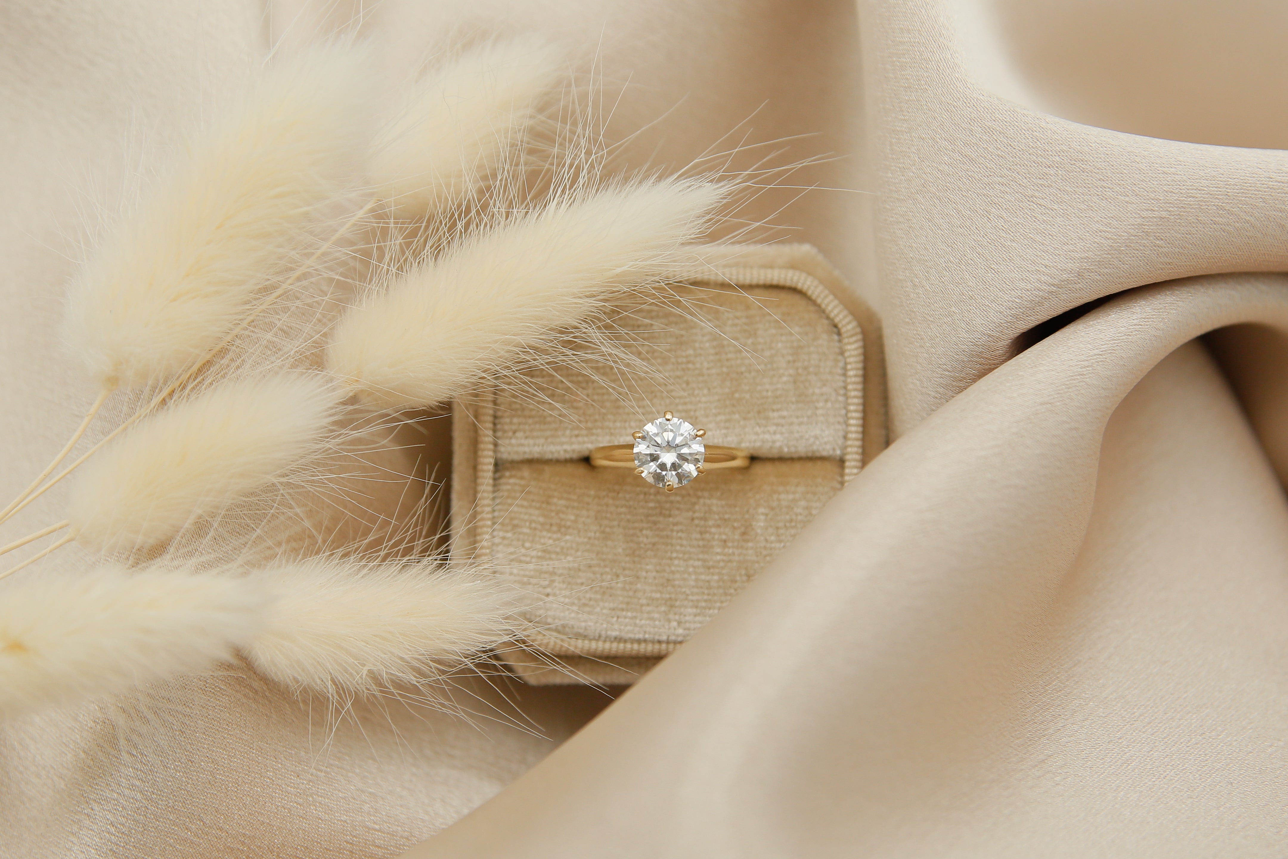 Vintage 1.5 ct Moissanite Solitaire | Sz 5.5