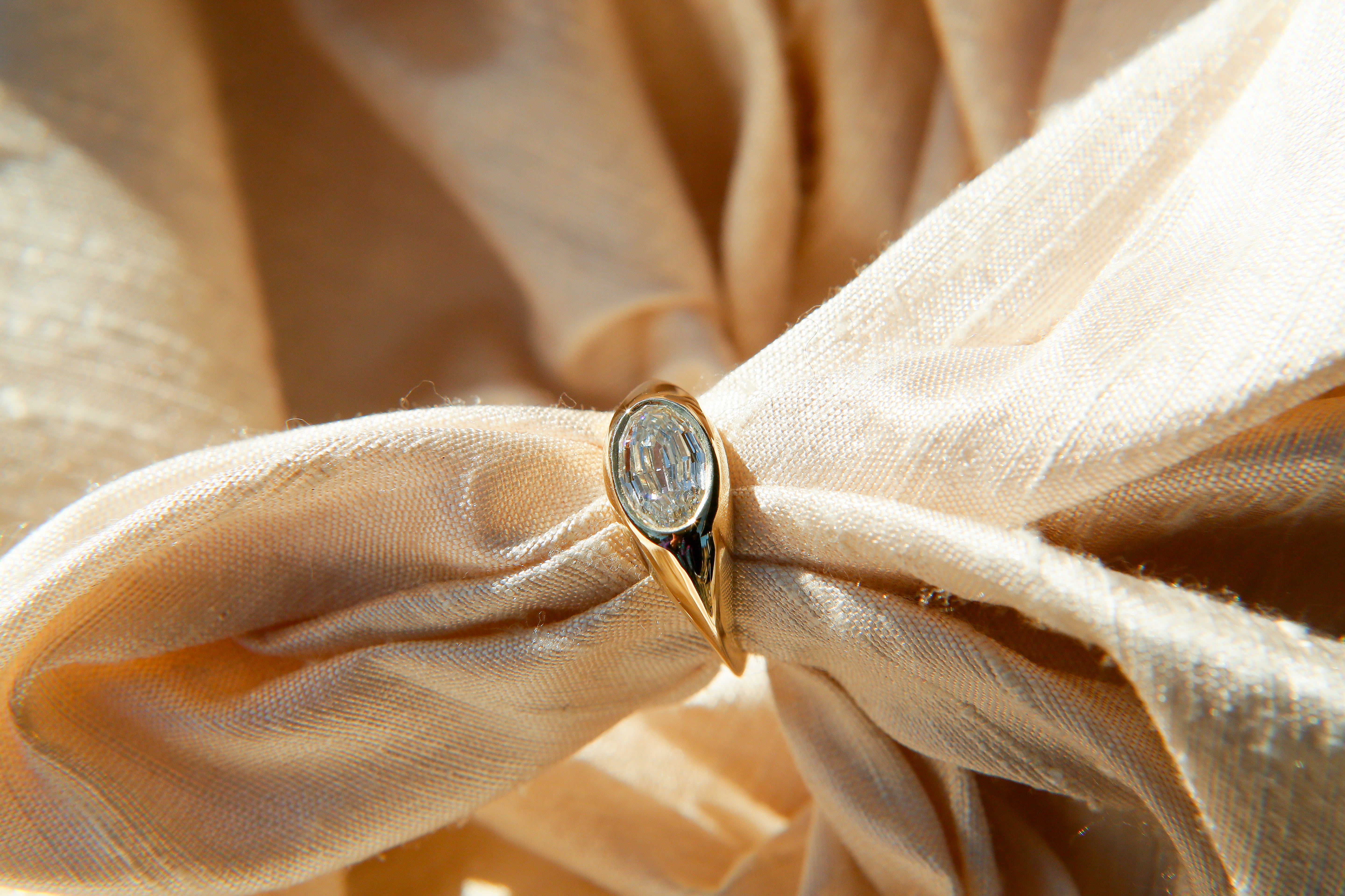 Kira 1.16ct Step Cut Oval | sz 3.5