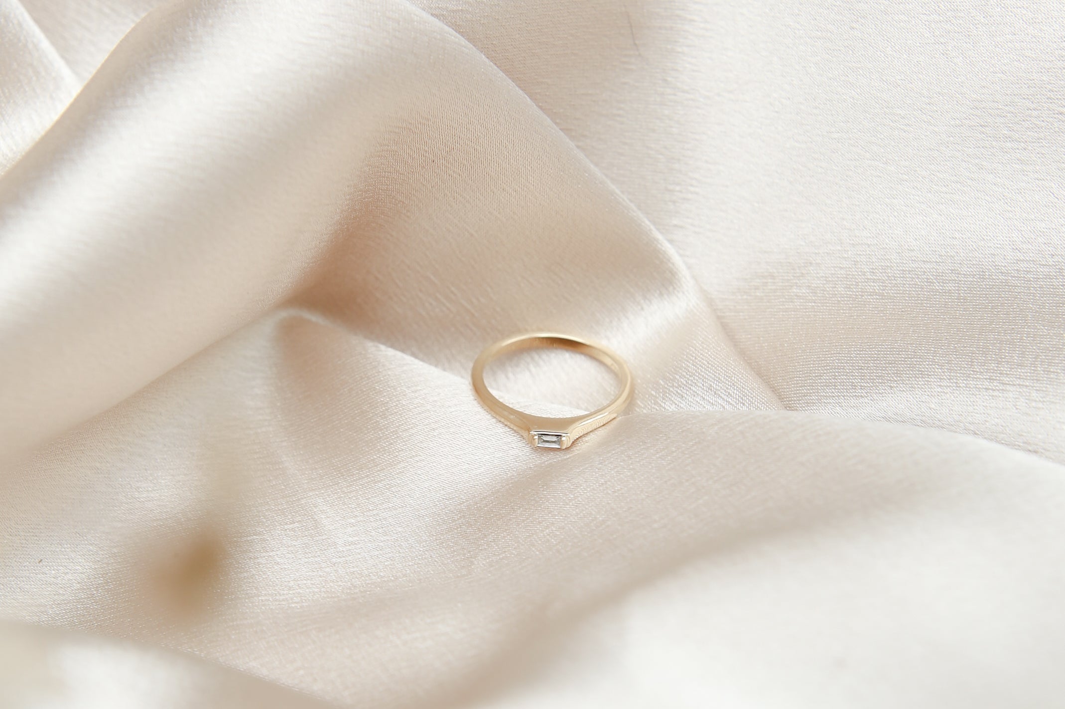 Luca | CIVAL Originals | 14k Diamond Baguette Ring