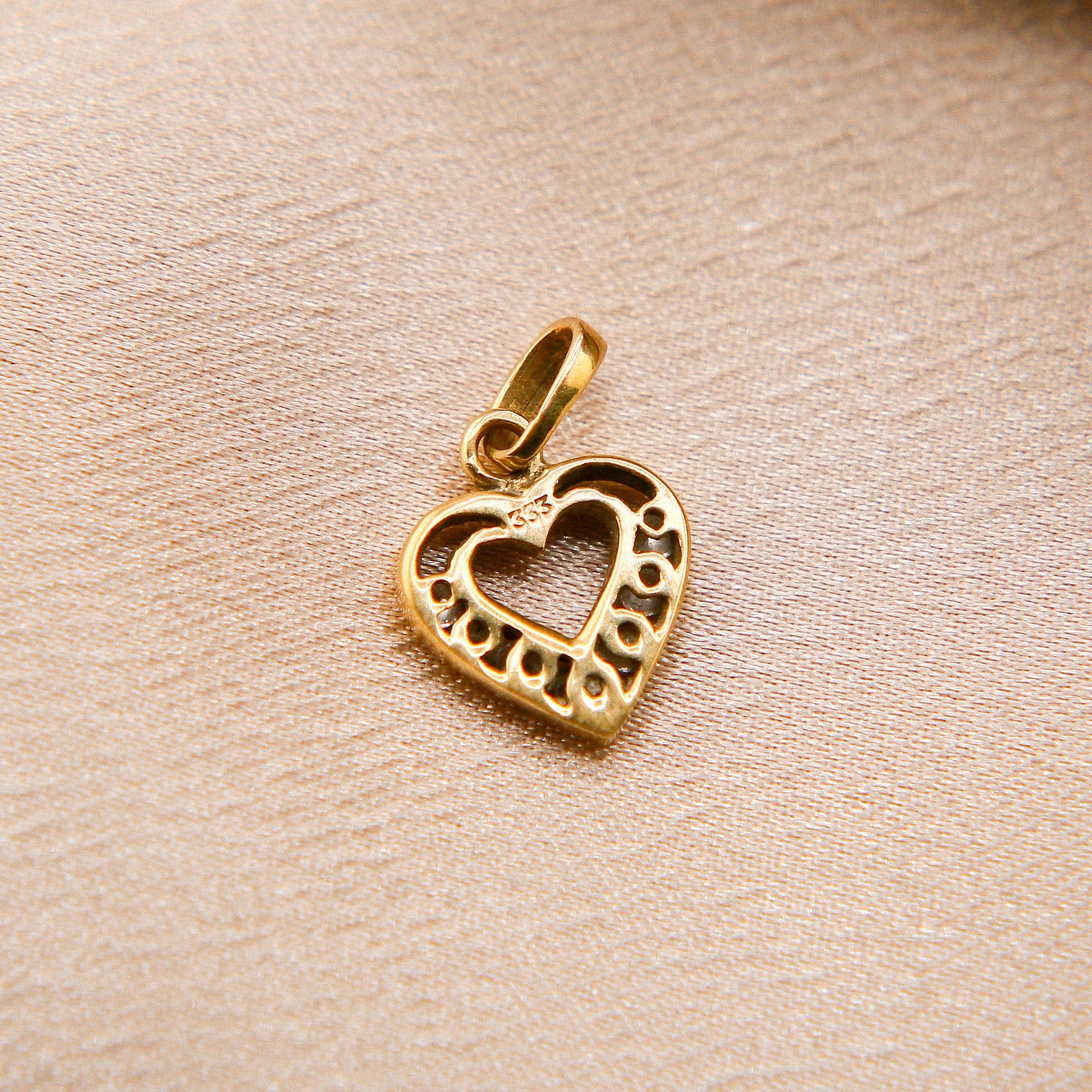 8k Heart | Necklace Charm