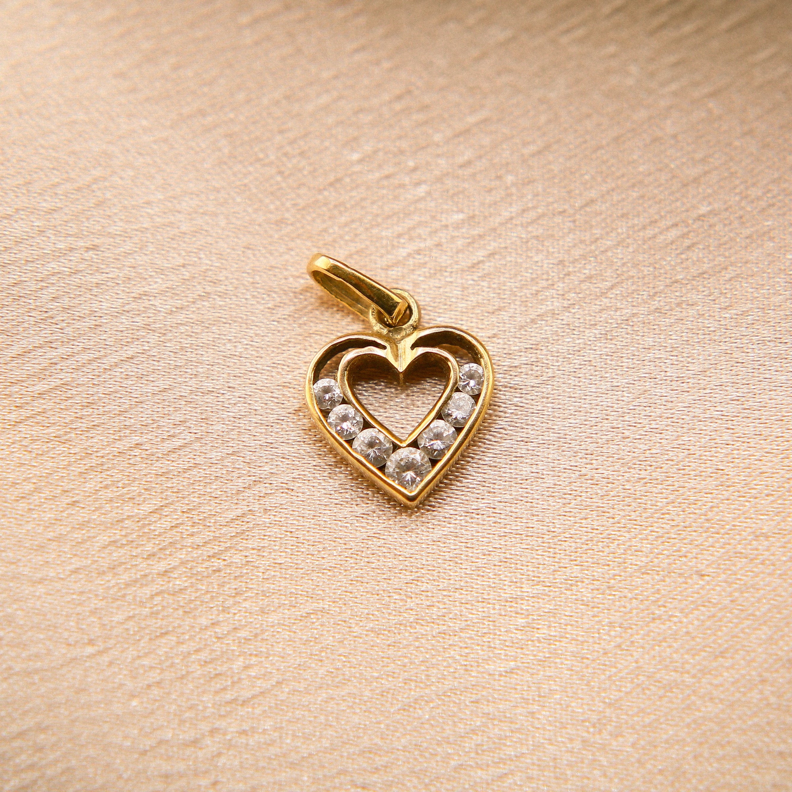 8k Heart | Necklace Charm