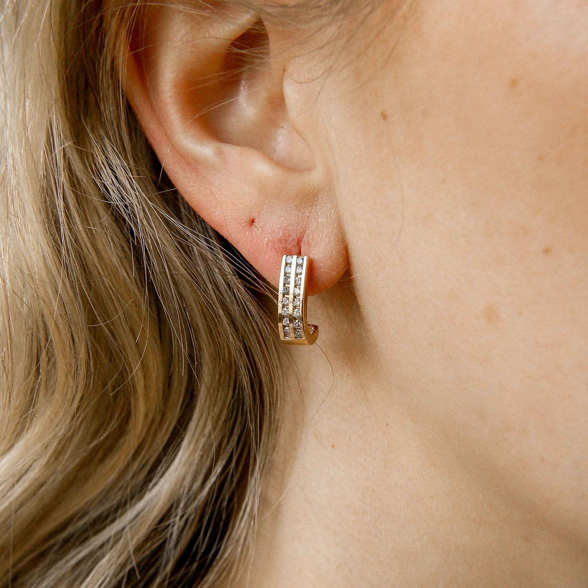 14k natural diamonds | Post