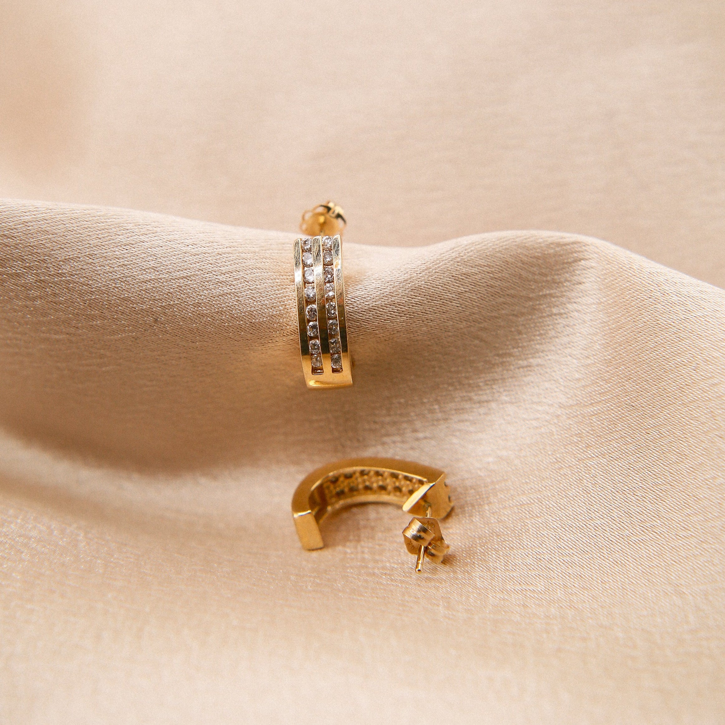 14k natural diamonds | Post