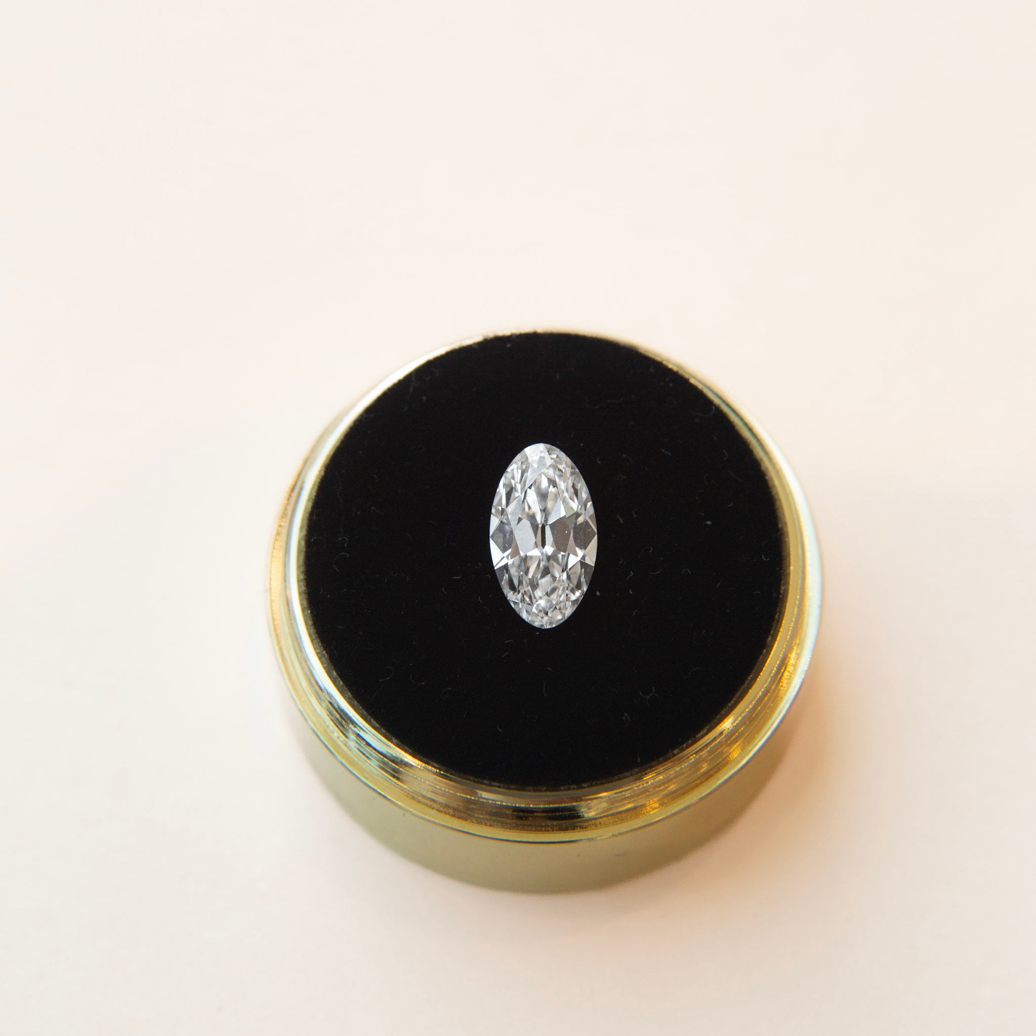 1.23ct Oval Lab Diamond