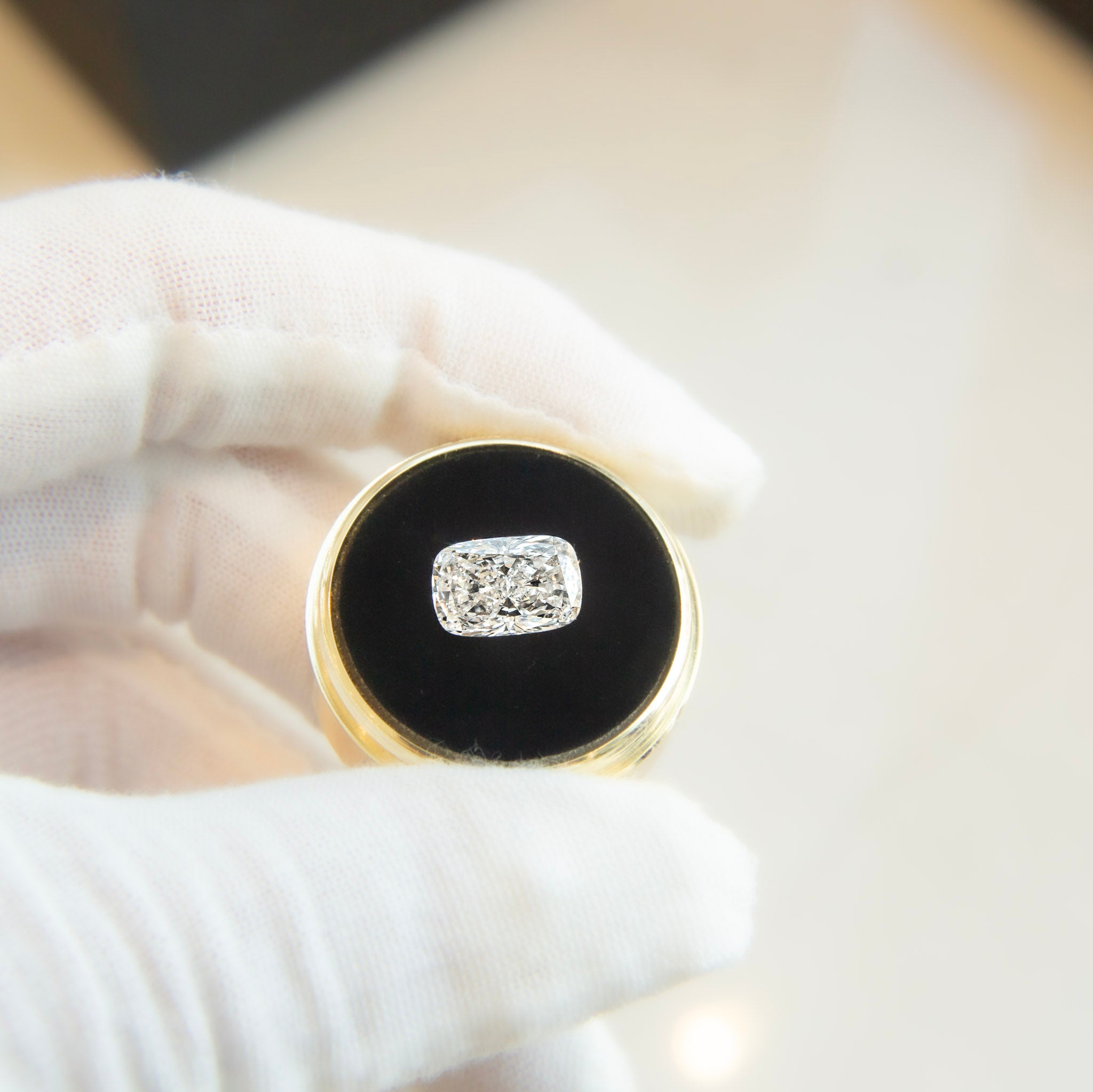 3.1ct Cushion Lab Diamond