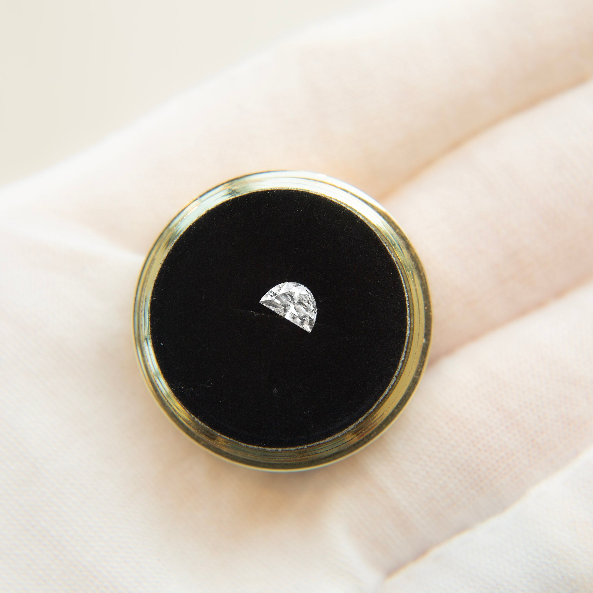 0.28ct Half Moon Lab Diamond