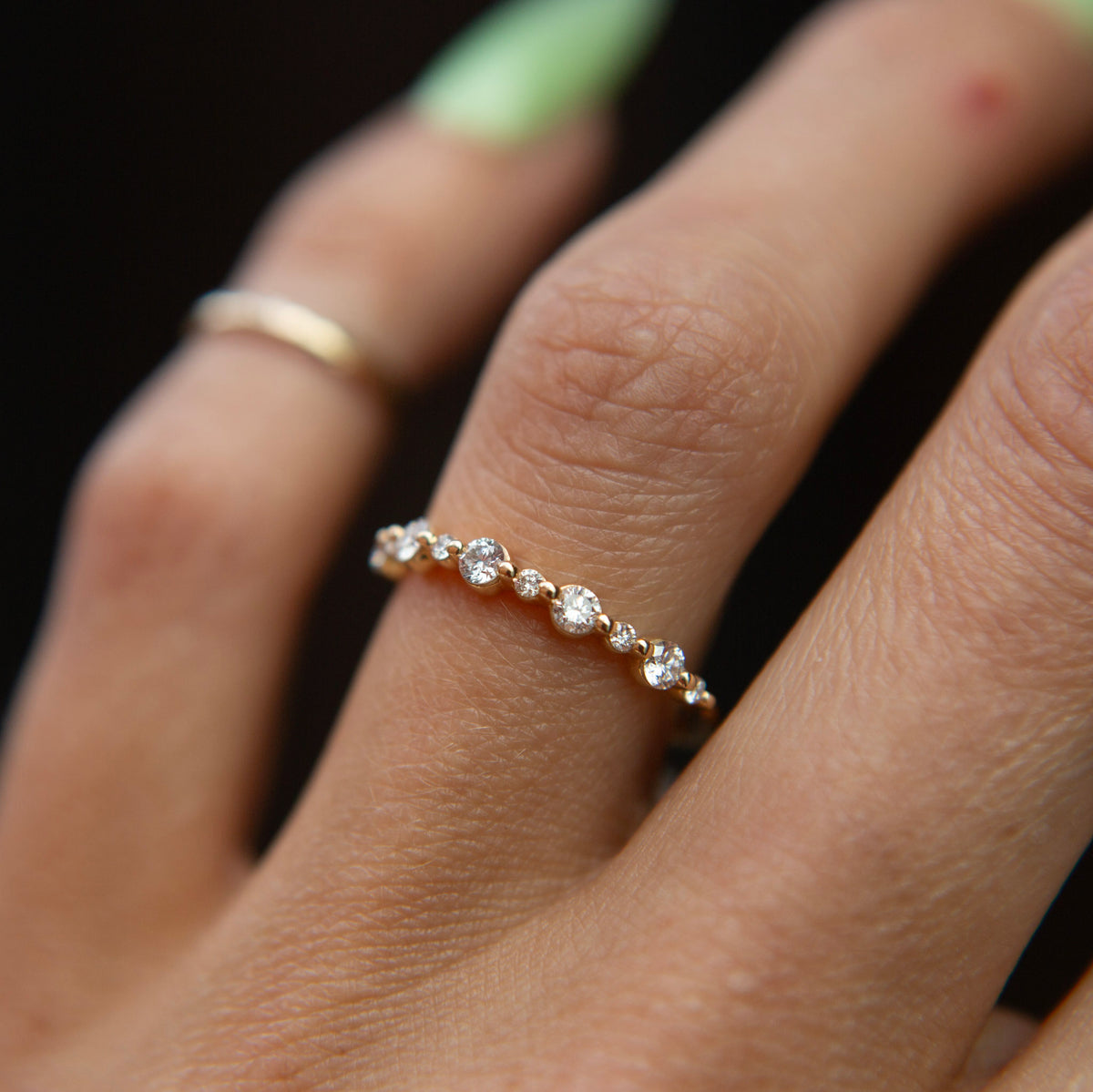 14K Yellow Gold 3/8 CTW Lab-Grown Diamond Anniversary Band | Made to Order