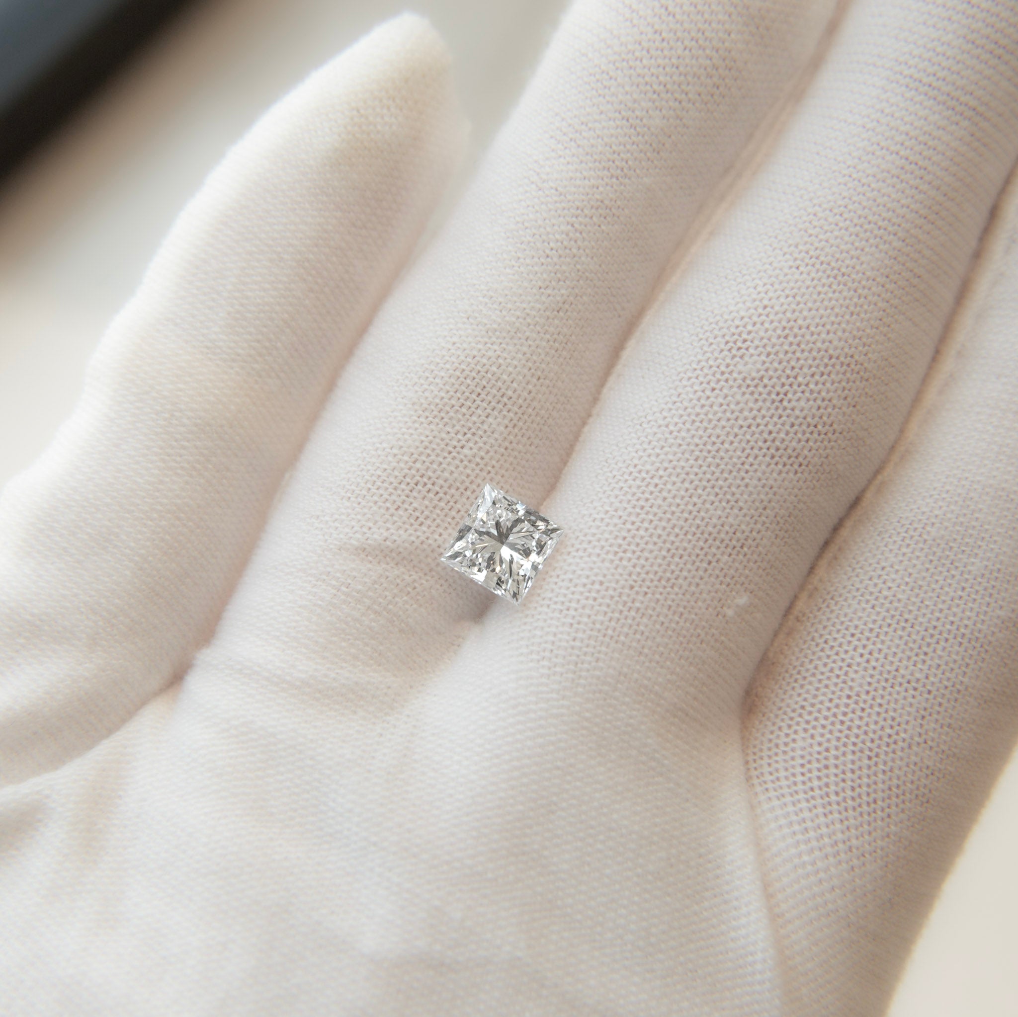 1.8ct Princess Lab Diamond
