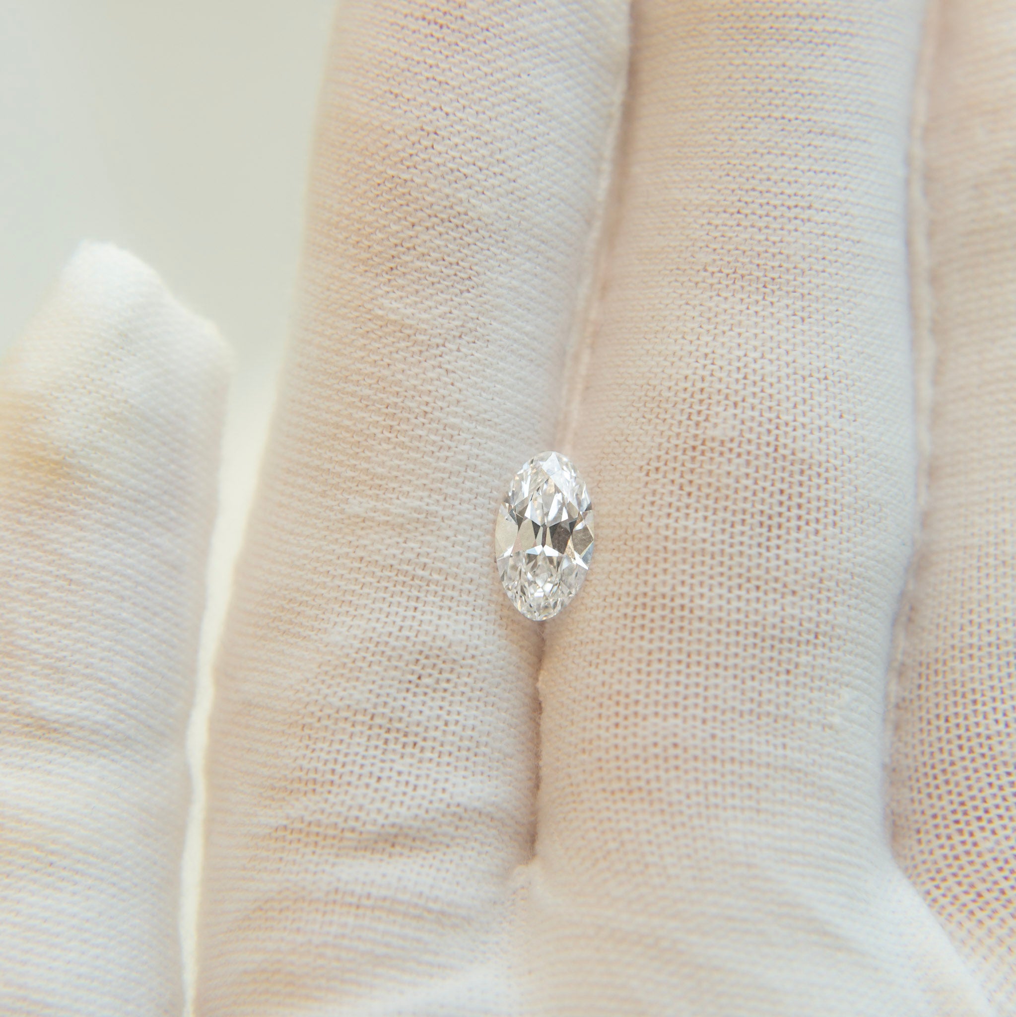 1.23ct Oval Lab Diamond