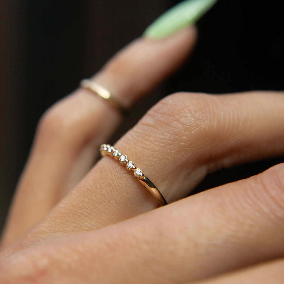 14K Yellow Gold 1/5 CTW Lab-Grown Diamond Anniversary Band | Made to Order