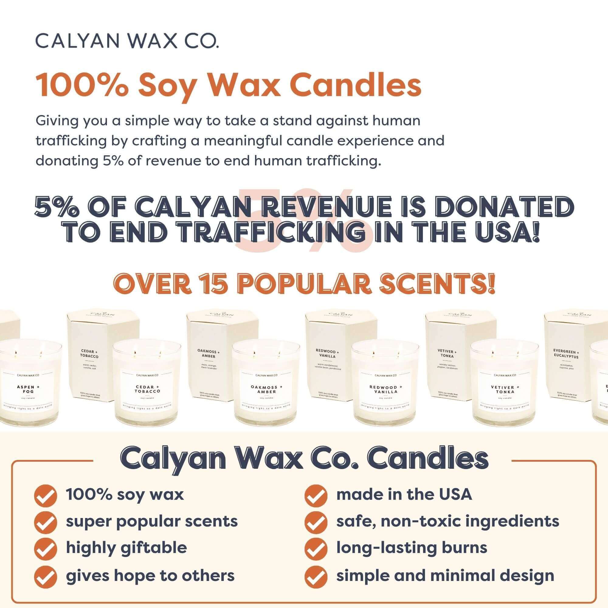 Cedar + Tobacco - Glass Tumbler Soy Candle