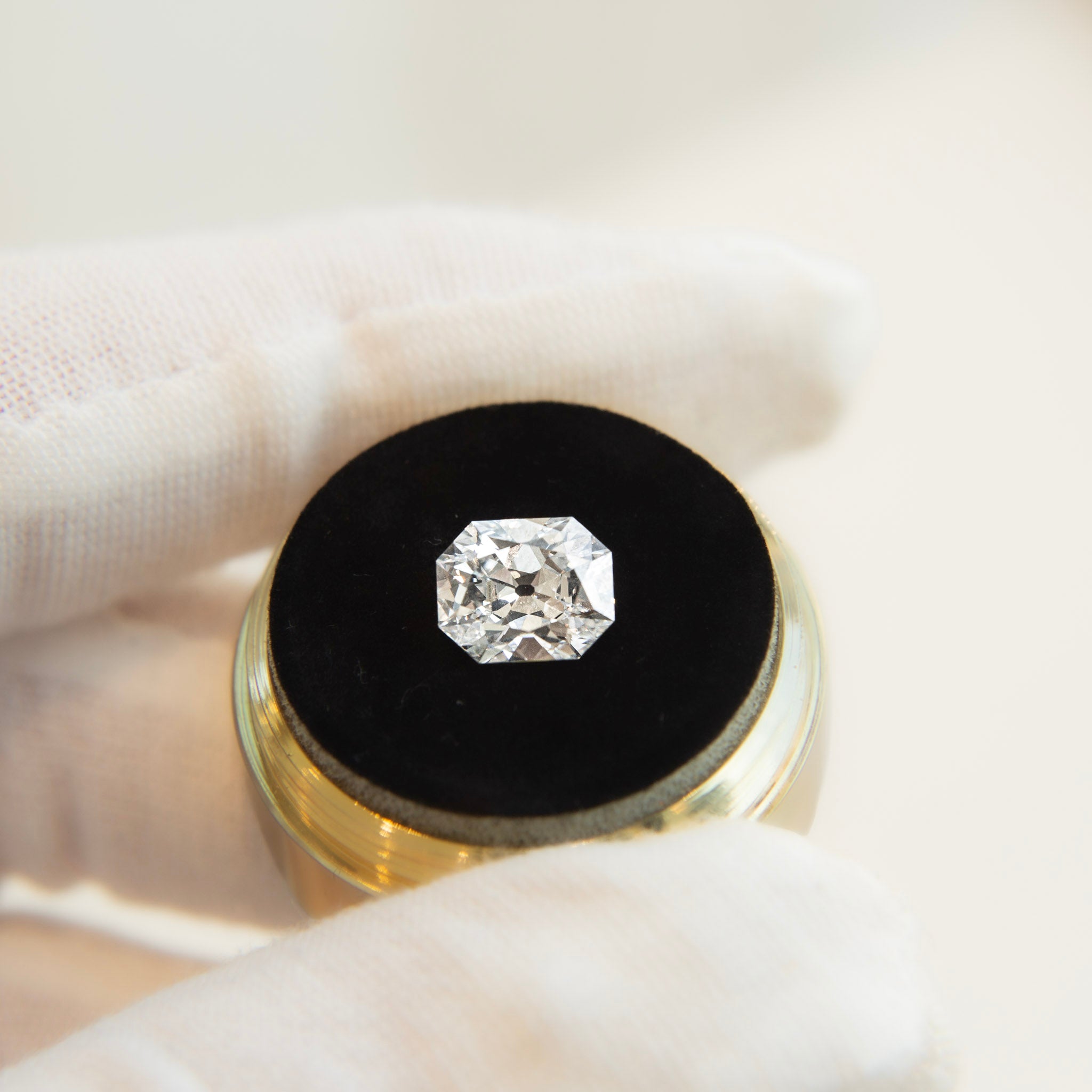 2.01ct Octogon Empress Cut Lab Diamond