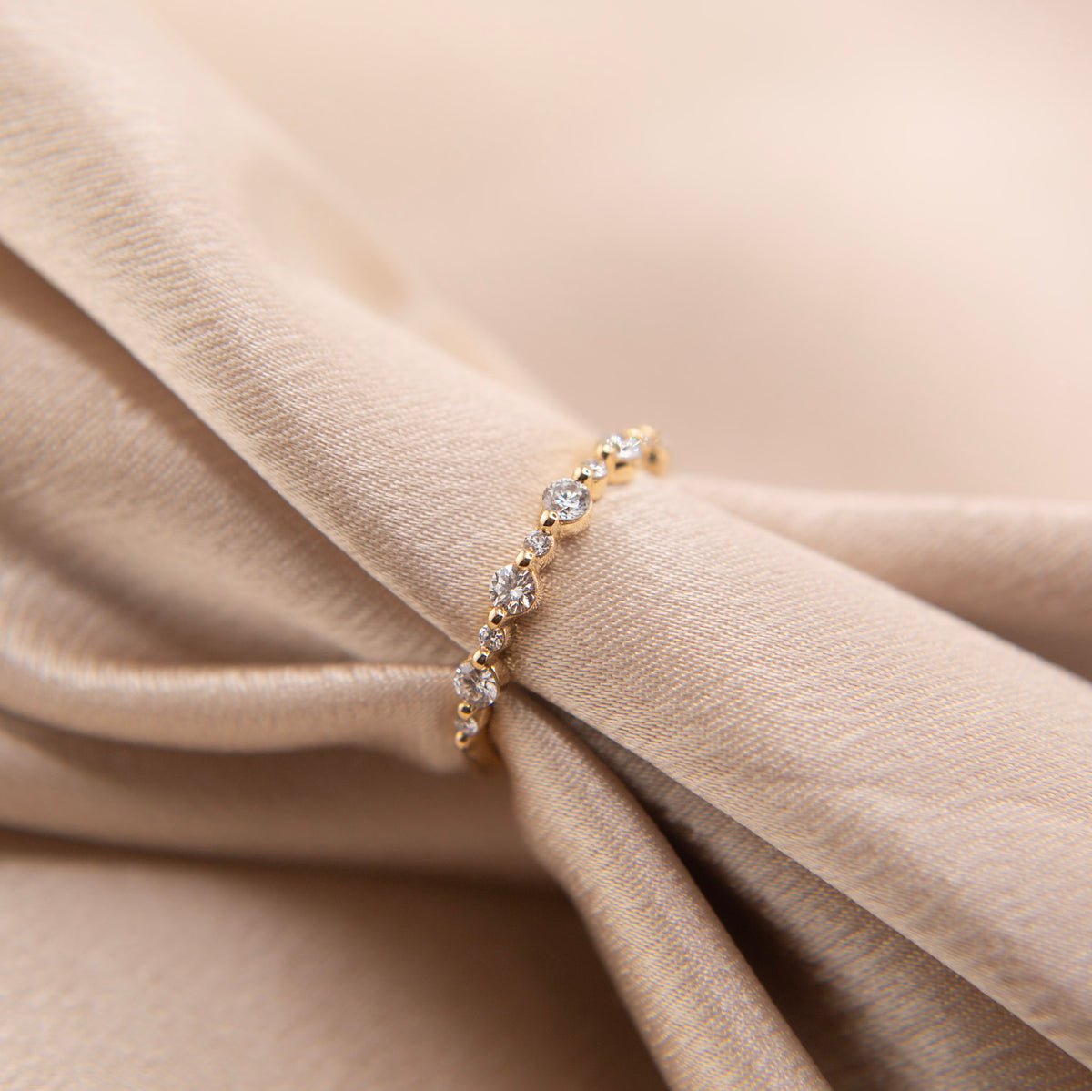 14K Yellow Gold 3/8 CTW Lab-Grown Diamond Anniversary Band | Made to Order