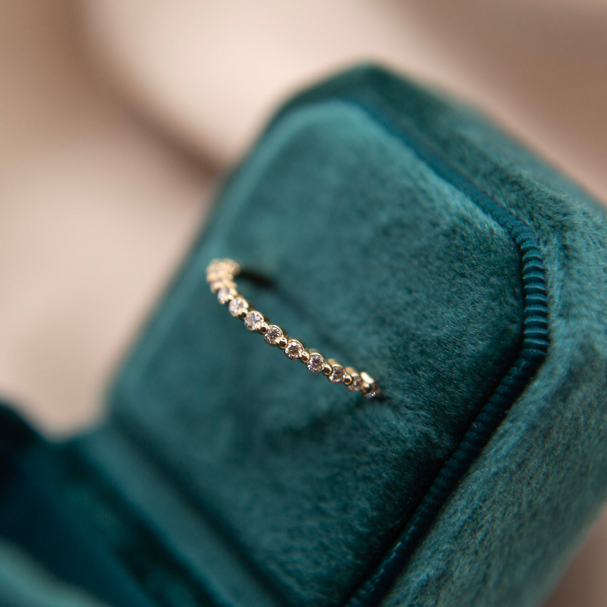 14K Yellow Gold 1/5 CTW Lab-Grown Diamond Anniversary Band | Made to Order