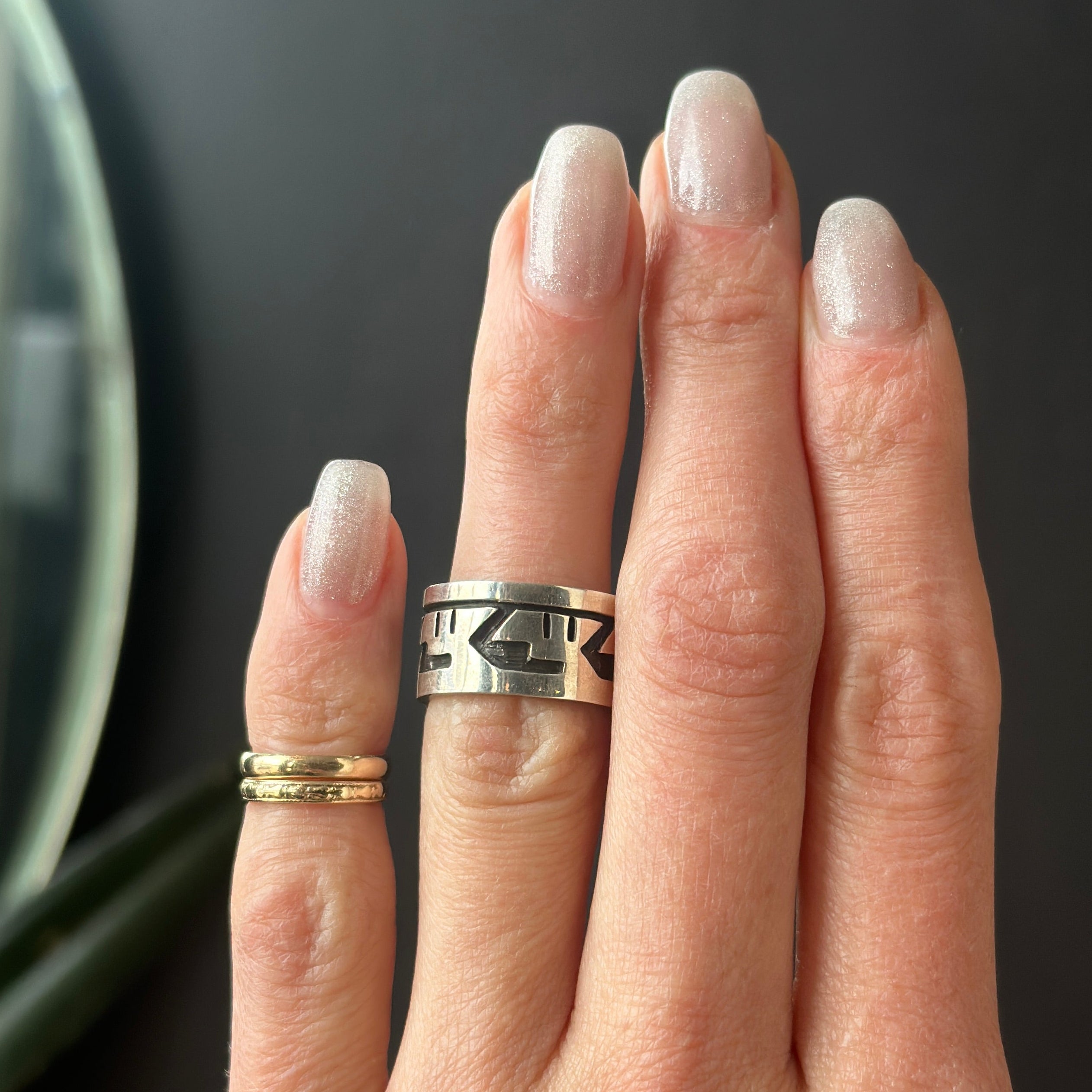 Vintage Hopi Silver Ring | Size 6