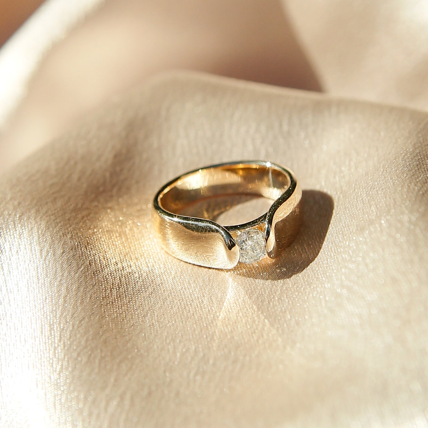 Modern Bar Set Solitaire | sz 6.5