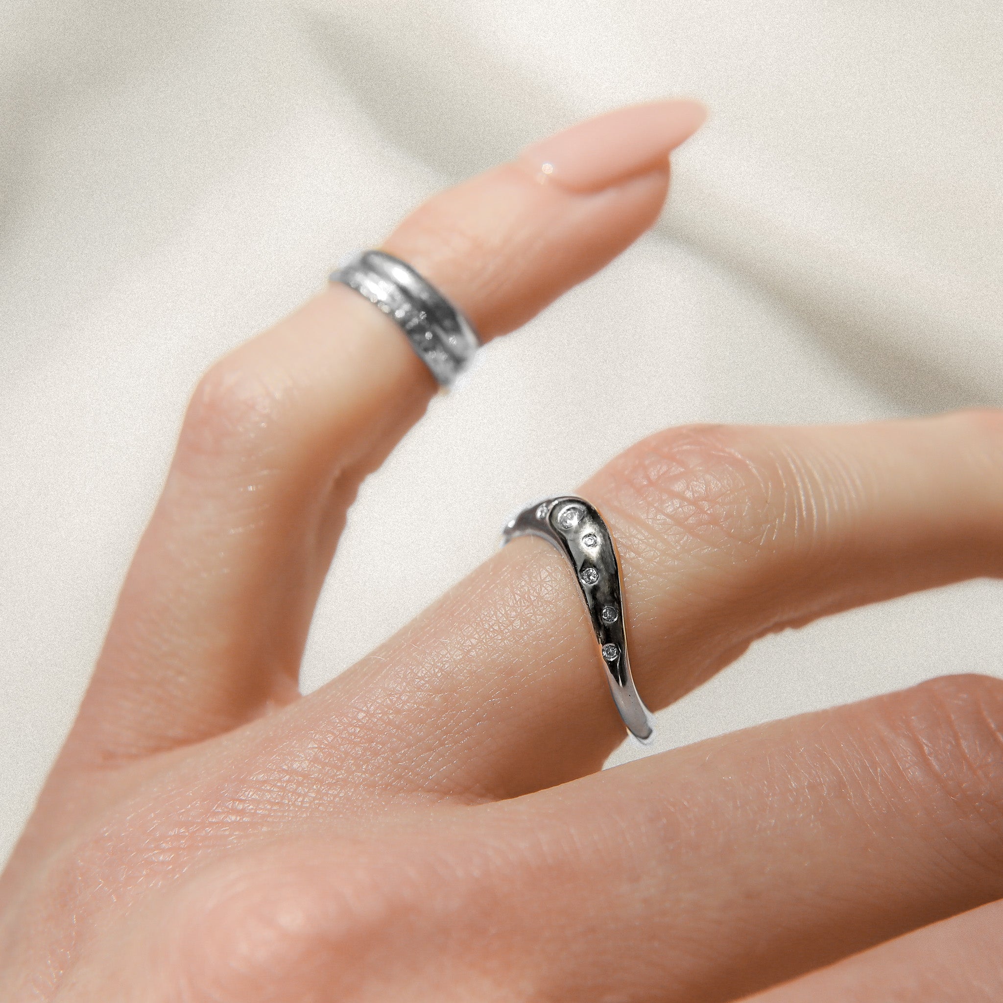 Fraiser Wave Wedding Band