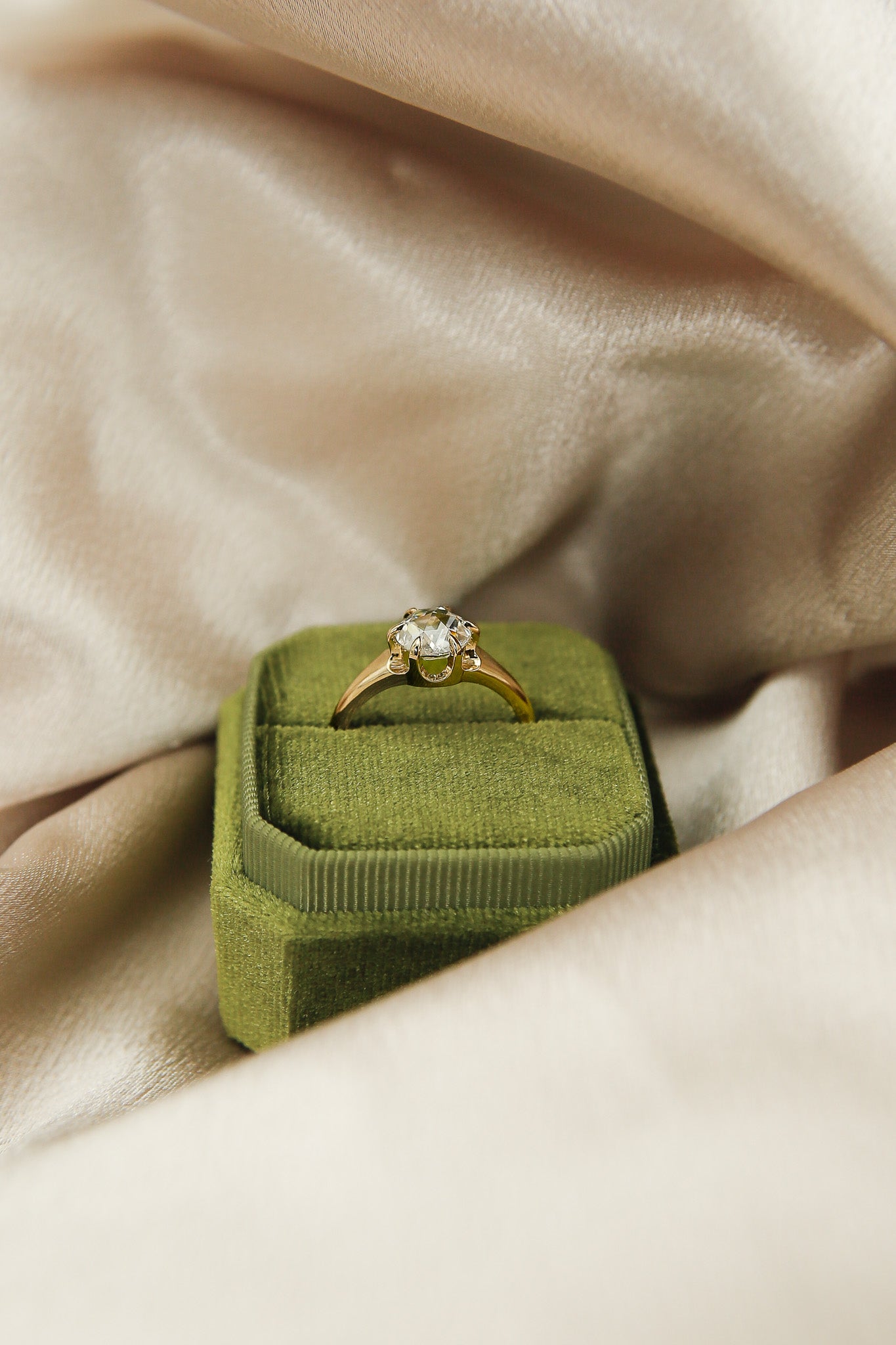 Amelia | 1.5 ct Double Rose Cut Round | sz 8