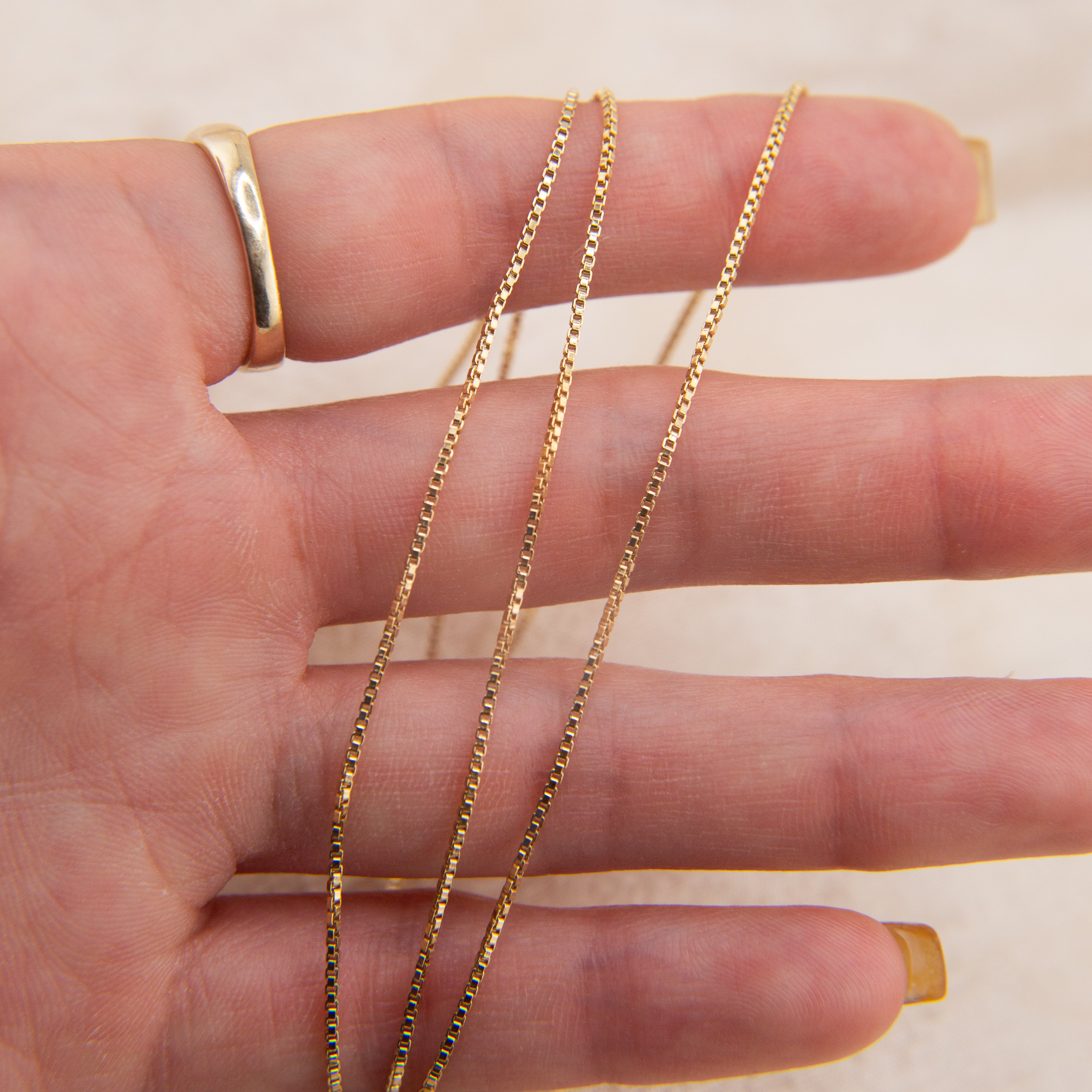 Vintage Gold Fill Chains
