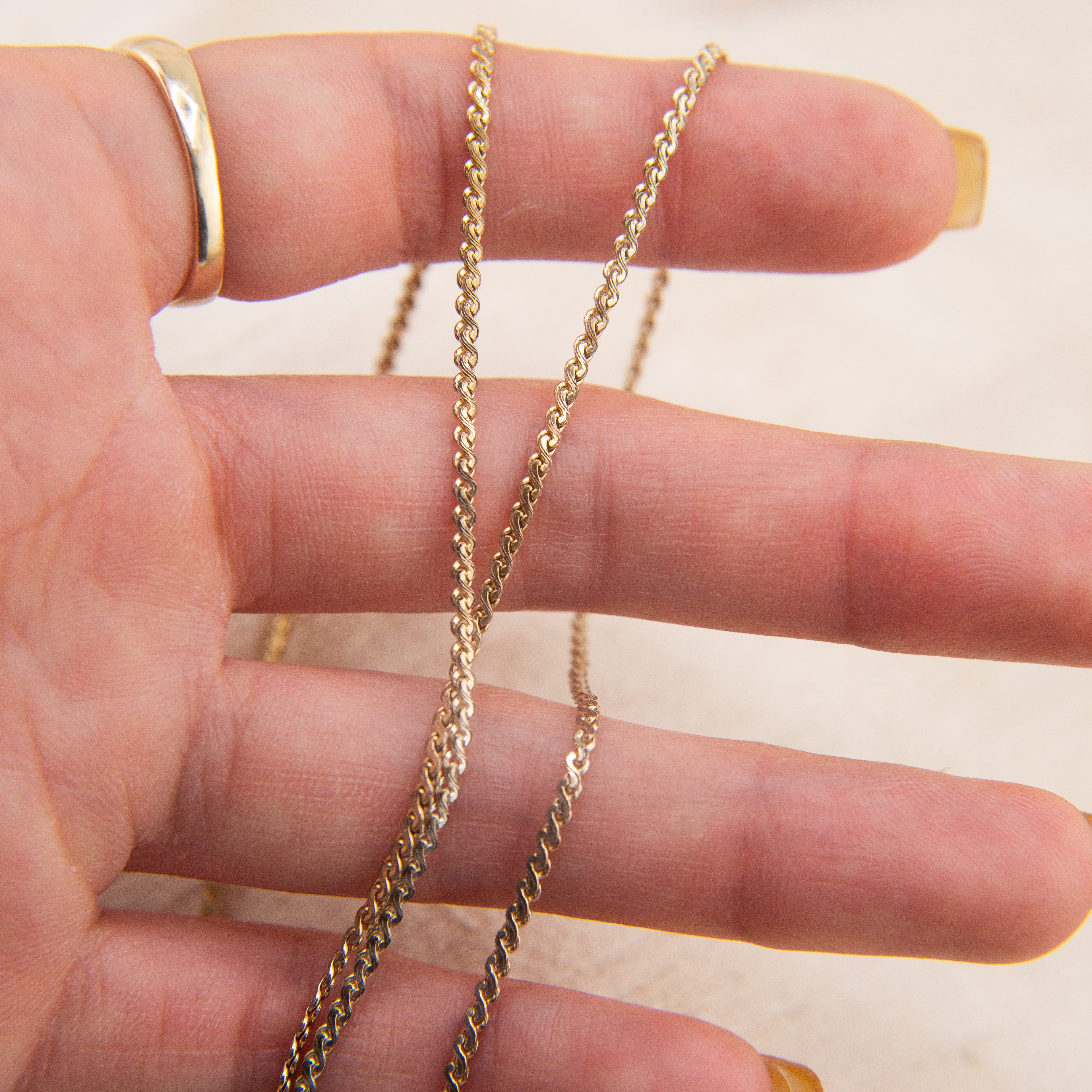 Vintage Gold Fill Chains