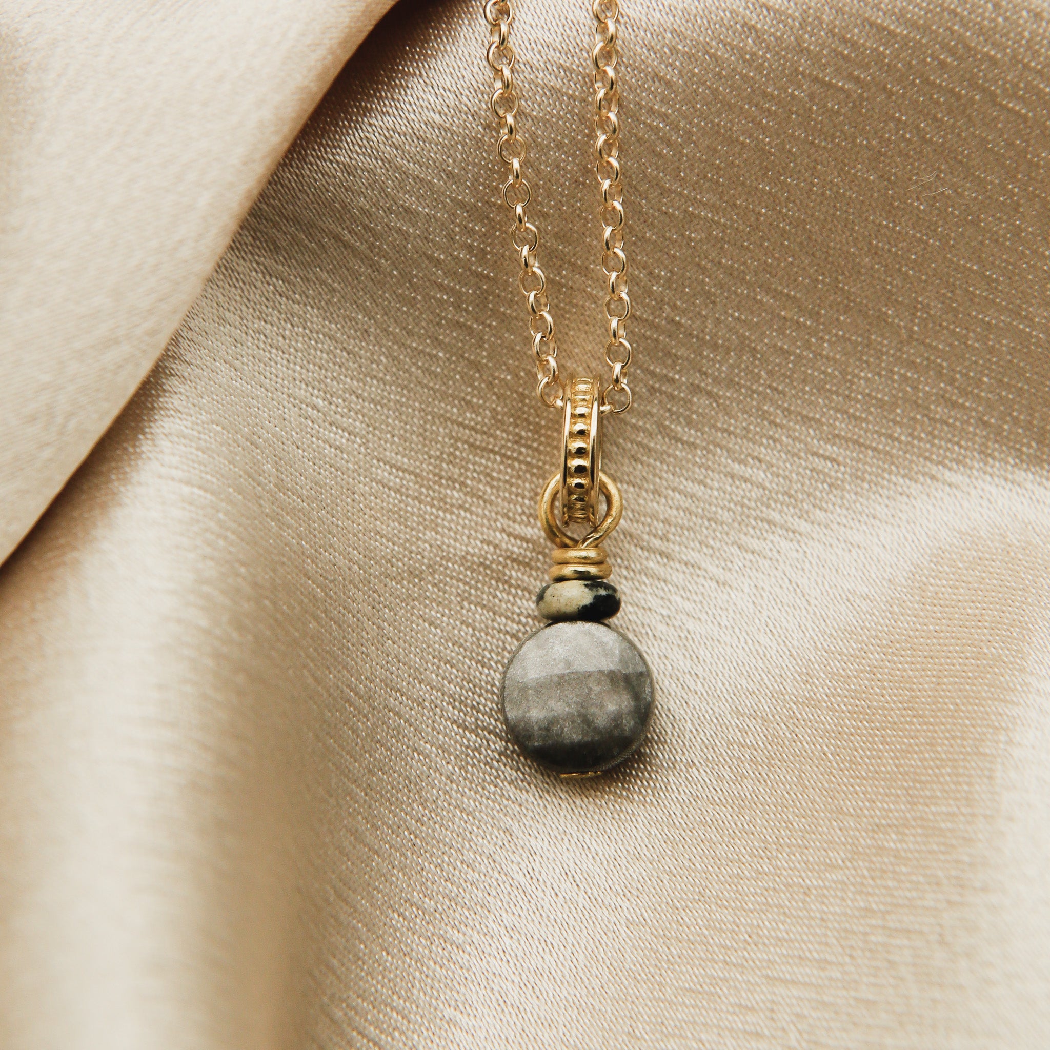 Fable Stone Pendant | 14k Gold Fill