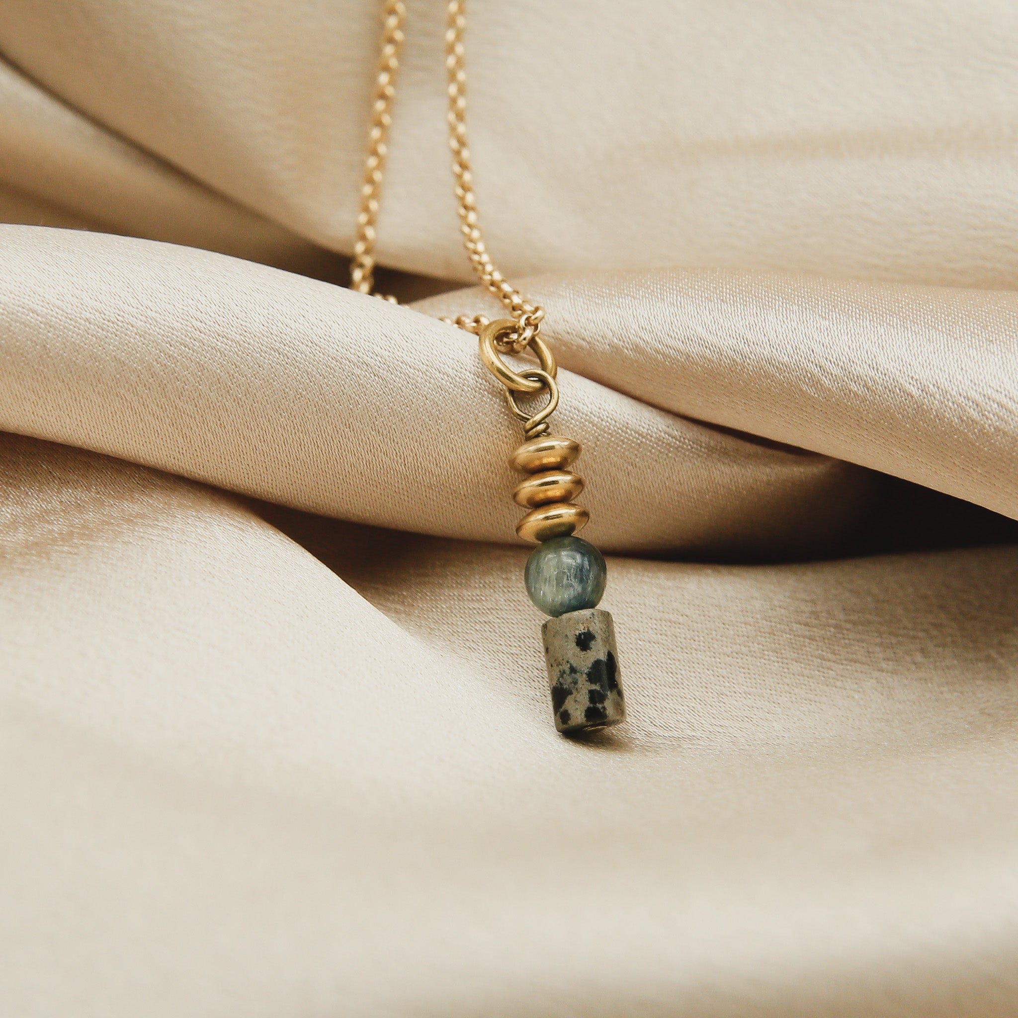 Gold Filled Tower Necklace