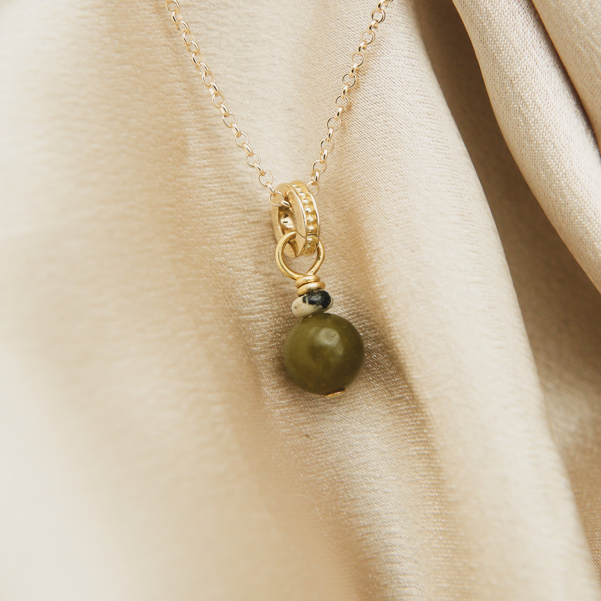 Fable Stone Pendant | 14k Gold Fill