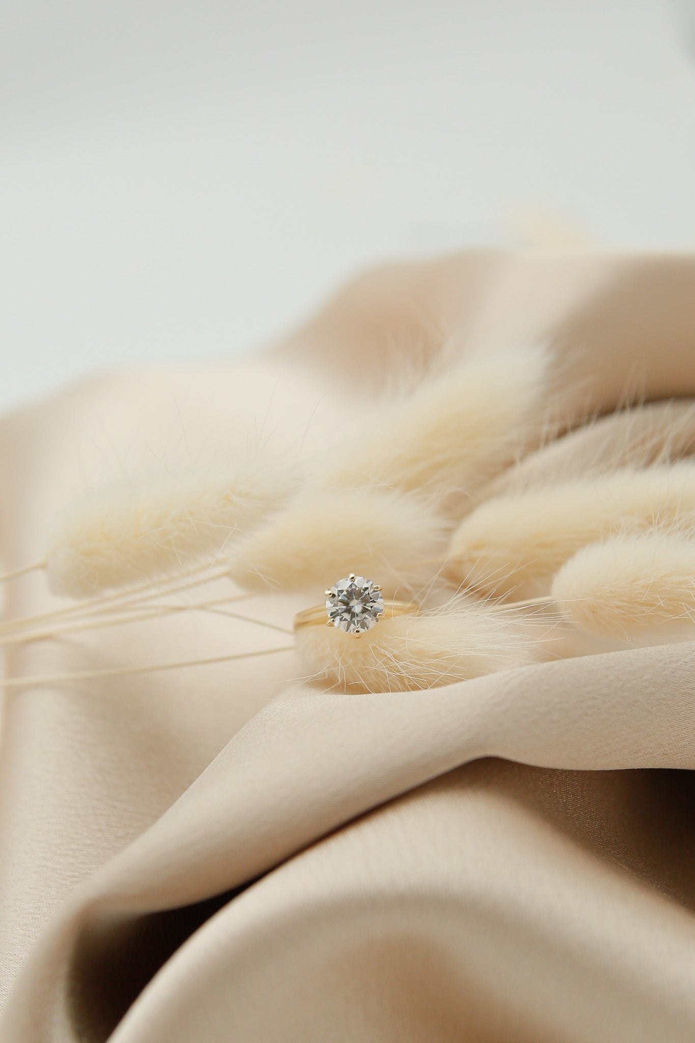 Vintage 1.5 ct Moissanite Solitaire | Sz 5.5