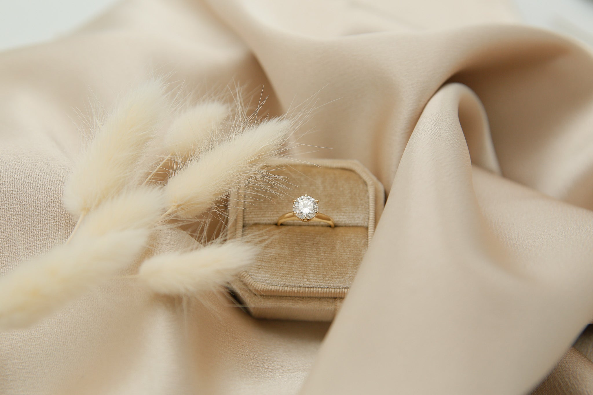 Vintage 1.5 ct Moissanite Solitaire | Sz 5.5